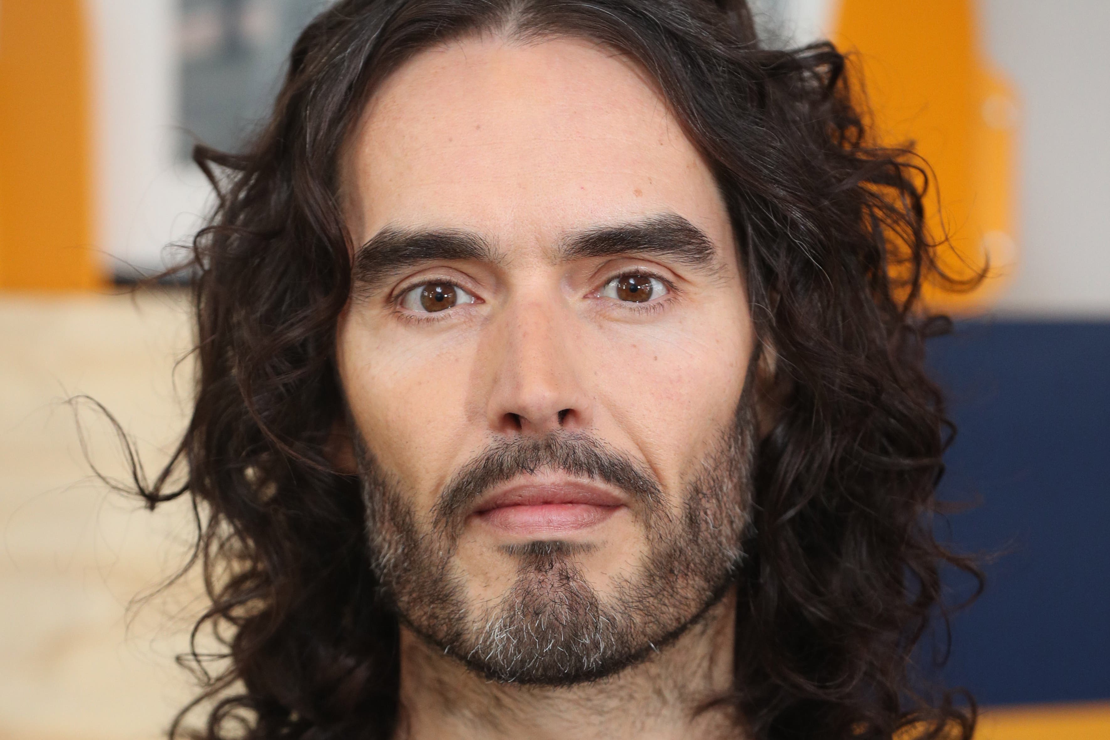 Russell Brand, pictured. (Jonathan Brady/PA)