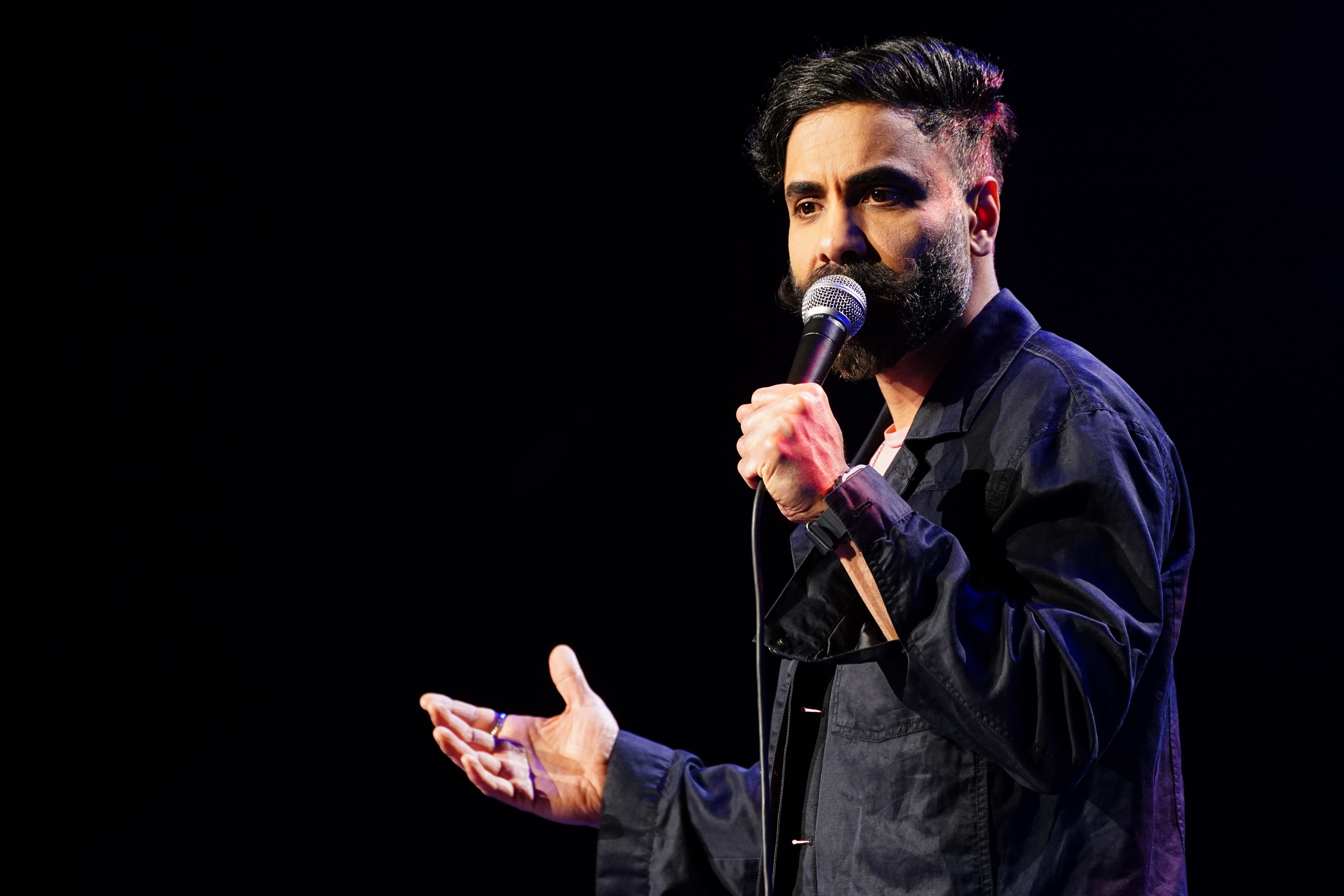 Paul Chowdhry had finished his show when a scuffle allegedly broke out (Ian West/PA)