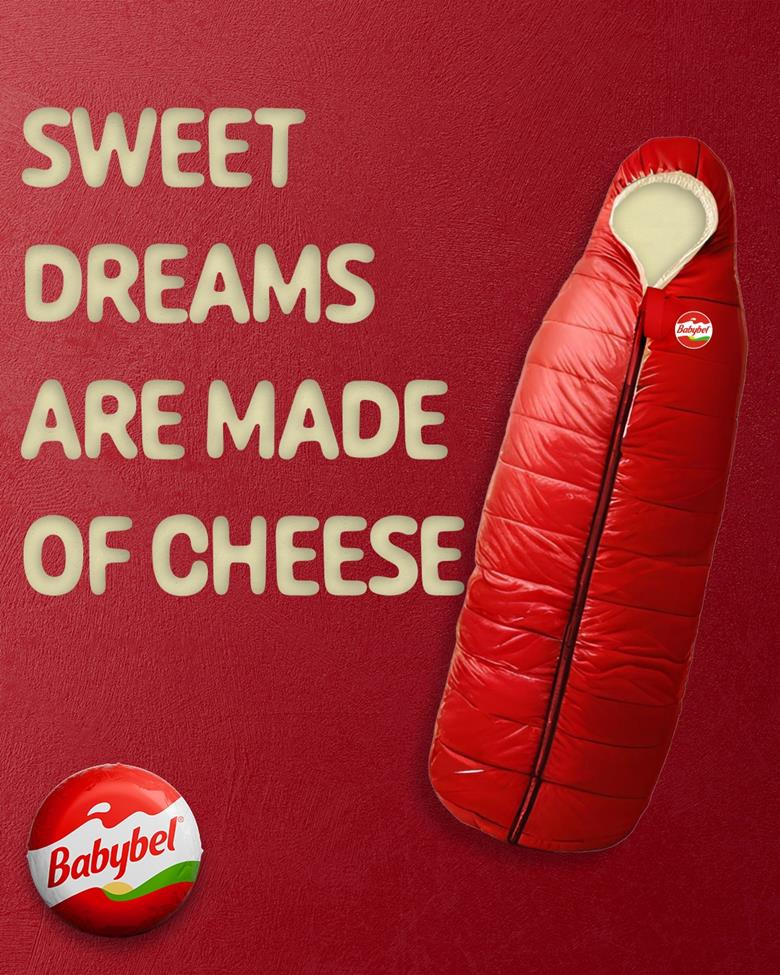 Sweet dreams are made of cheese, says Babybel