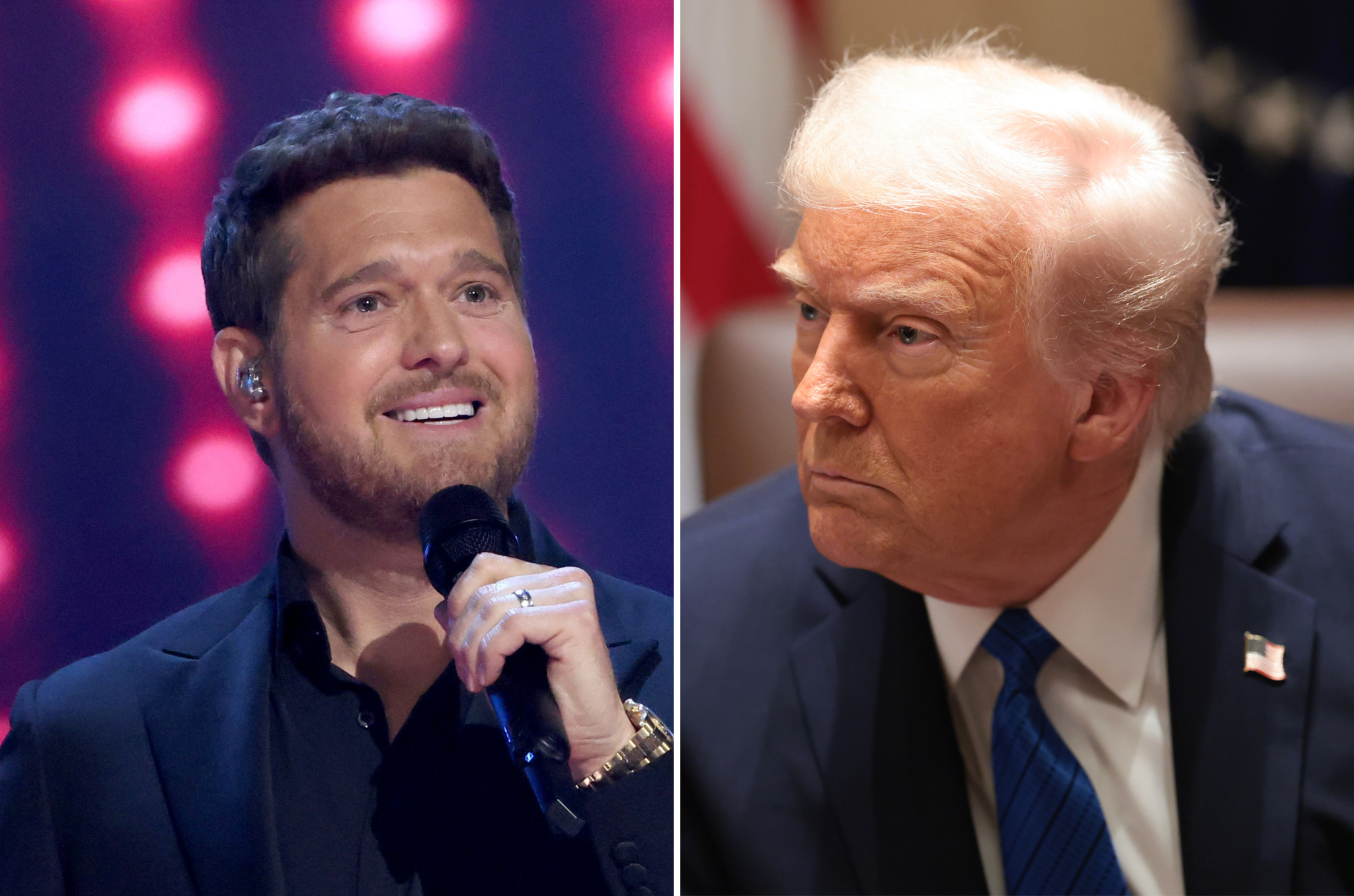 Michael Bublé declared that Canada is 'not for sale' amid Donald Trump's threats to annex it as the 51st state