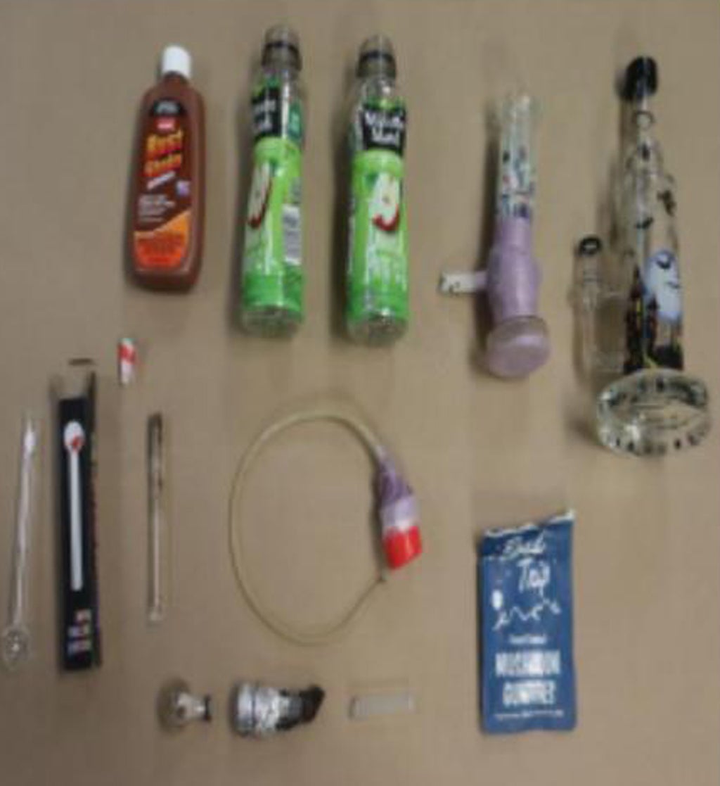 Various items of meth paraphernalia and two empty apple juice bottles were recovered from the scene. Opsincs told investigators she had never done recreational drugs but later tested positive for narcotics