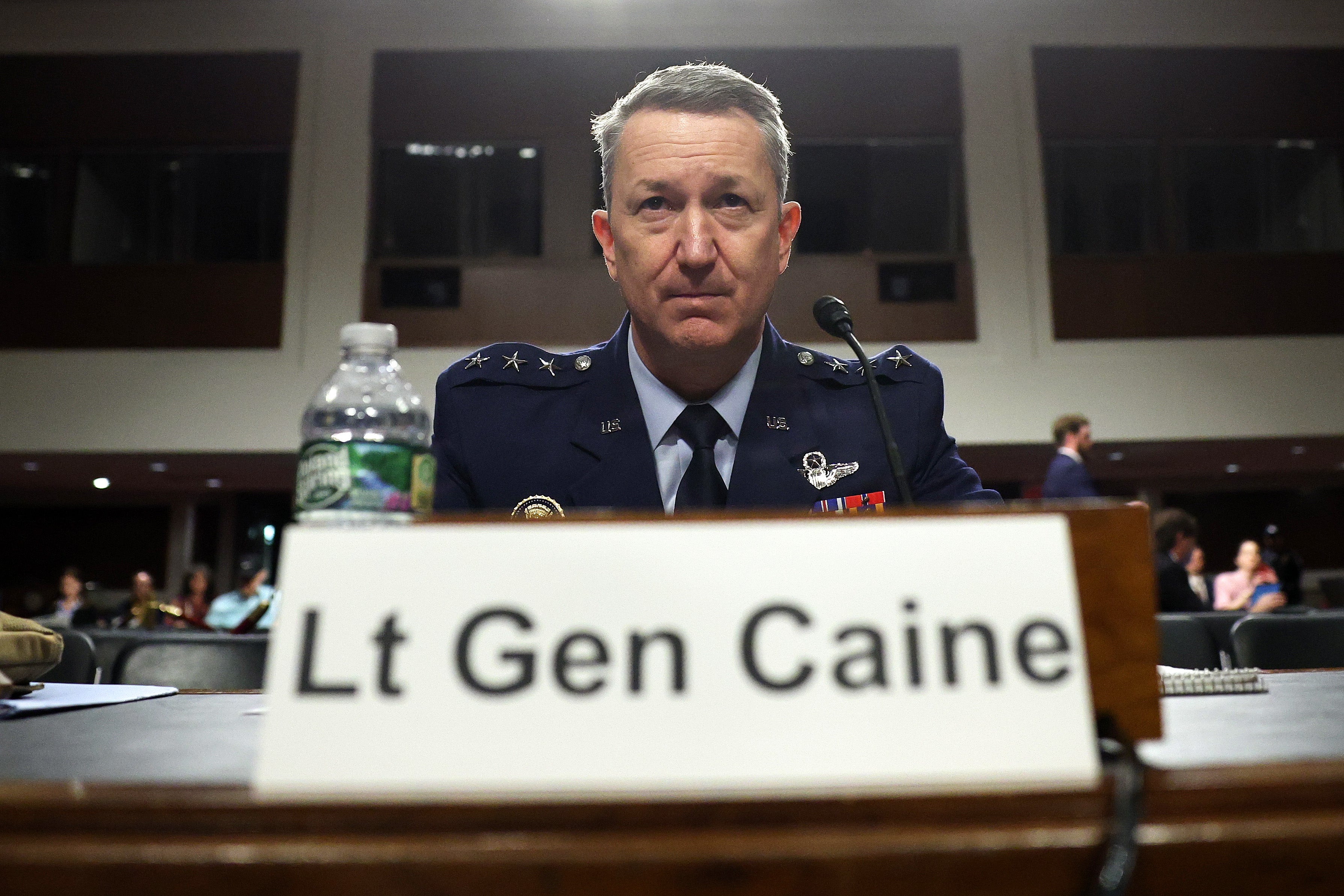 Chairman of the Joint Chiefs of Staff Dan Caine. One defense official insisted there was ‘no daylight’ between him and Kurilla