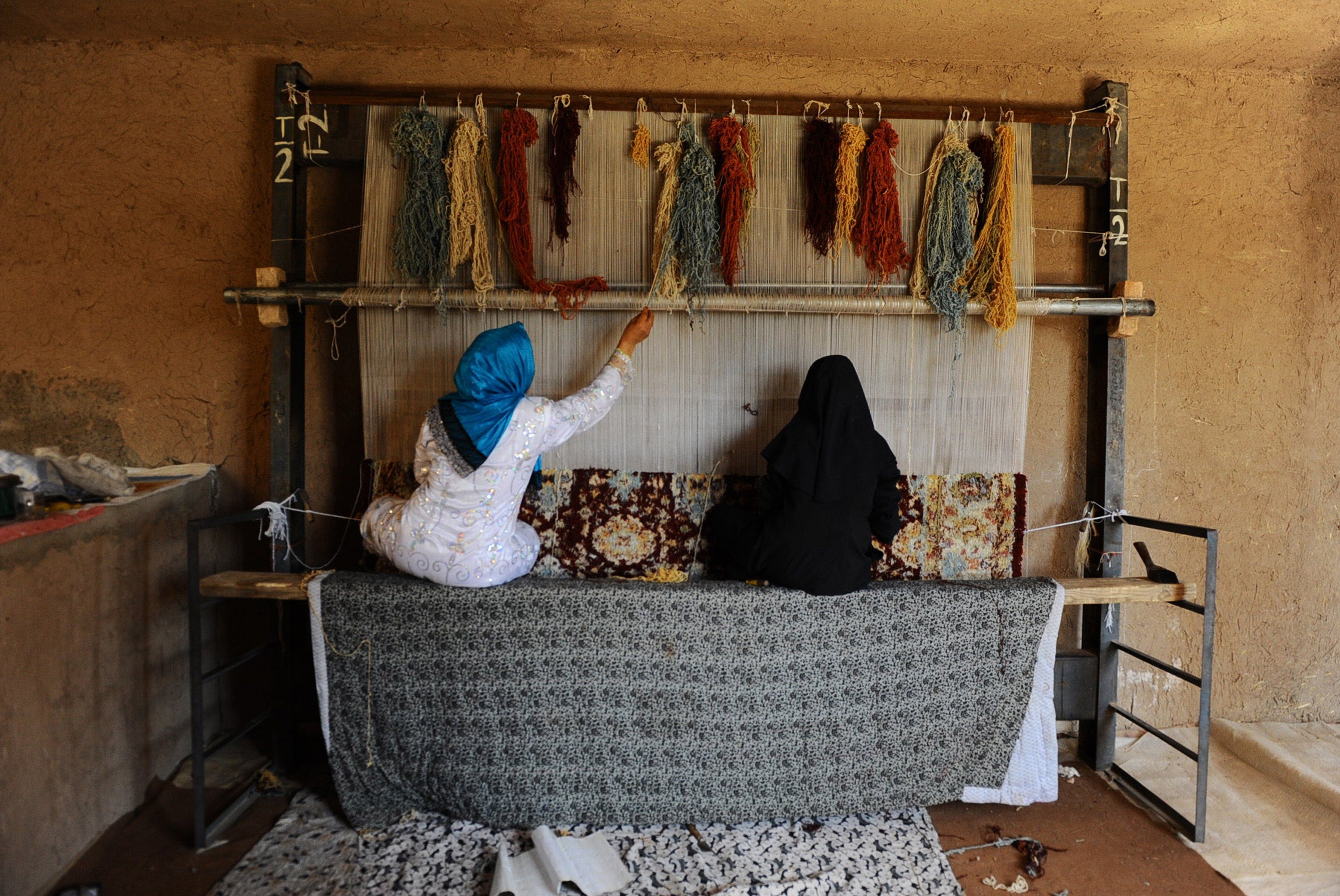 Shabnam Nasimi: ‘Every knot in this carpet, every colour mixed by hand, is a quiet rebellion against those who would rather see our culture erased’