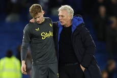 David Moyes hopes that Everton don’t need to sell players to meet Finanical Fair Play obligations