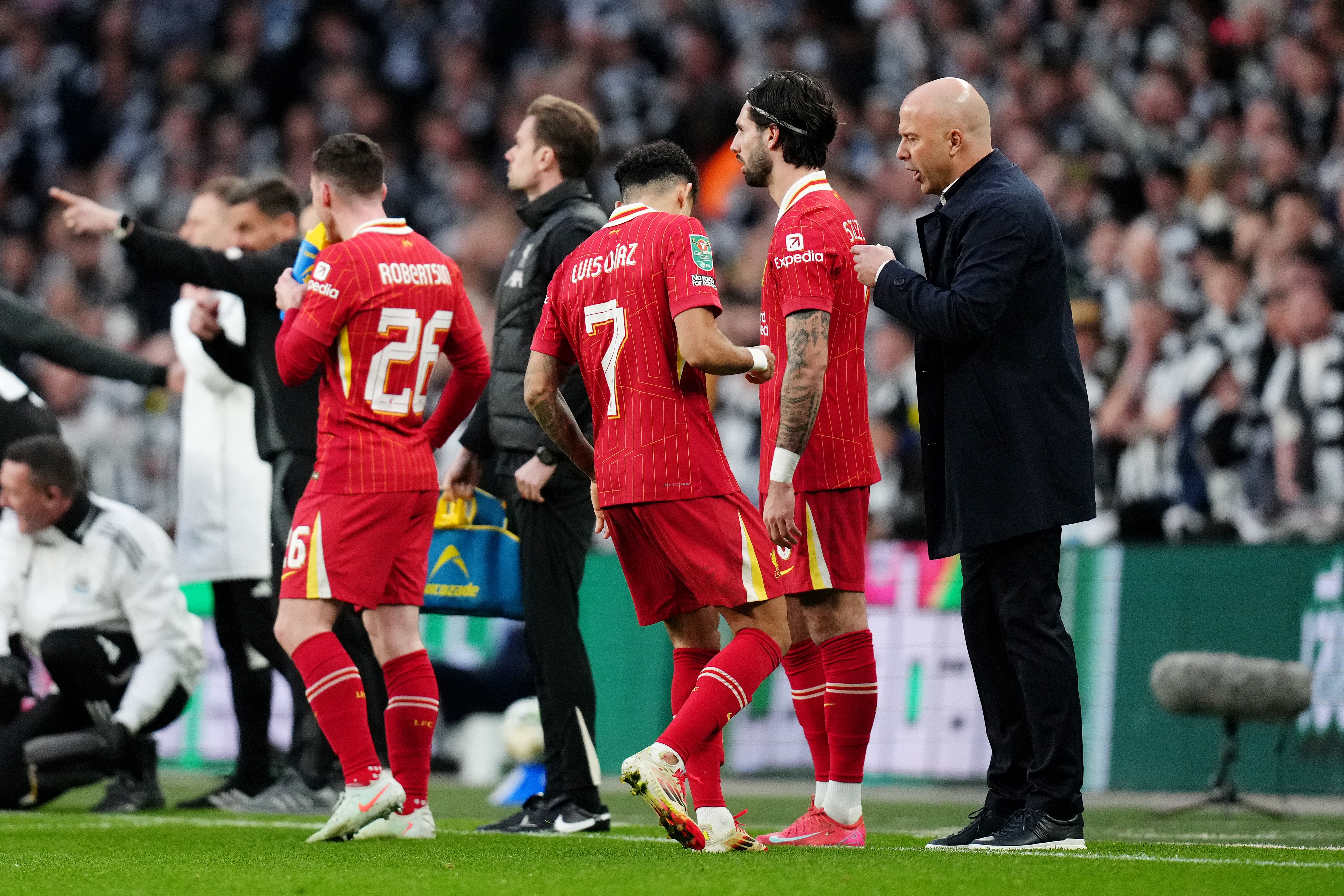 Arne Slot has been criticised for his lack of rotation, raising questions over whether his first choice players are fatigued