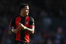 Justin Kluivert a doubt for Bournemouth’s match with Ipswich as Andoni Iraola offers injury update