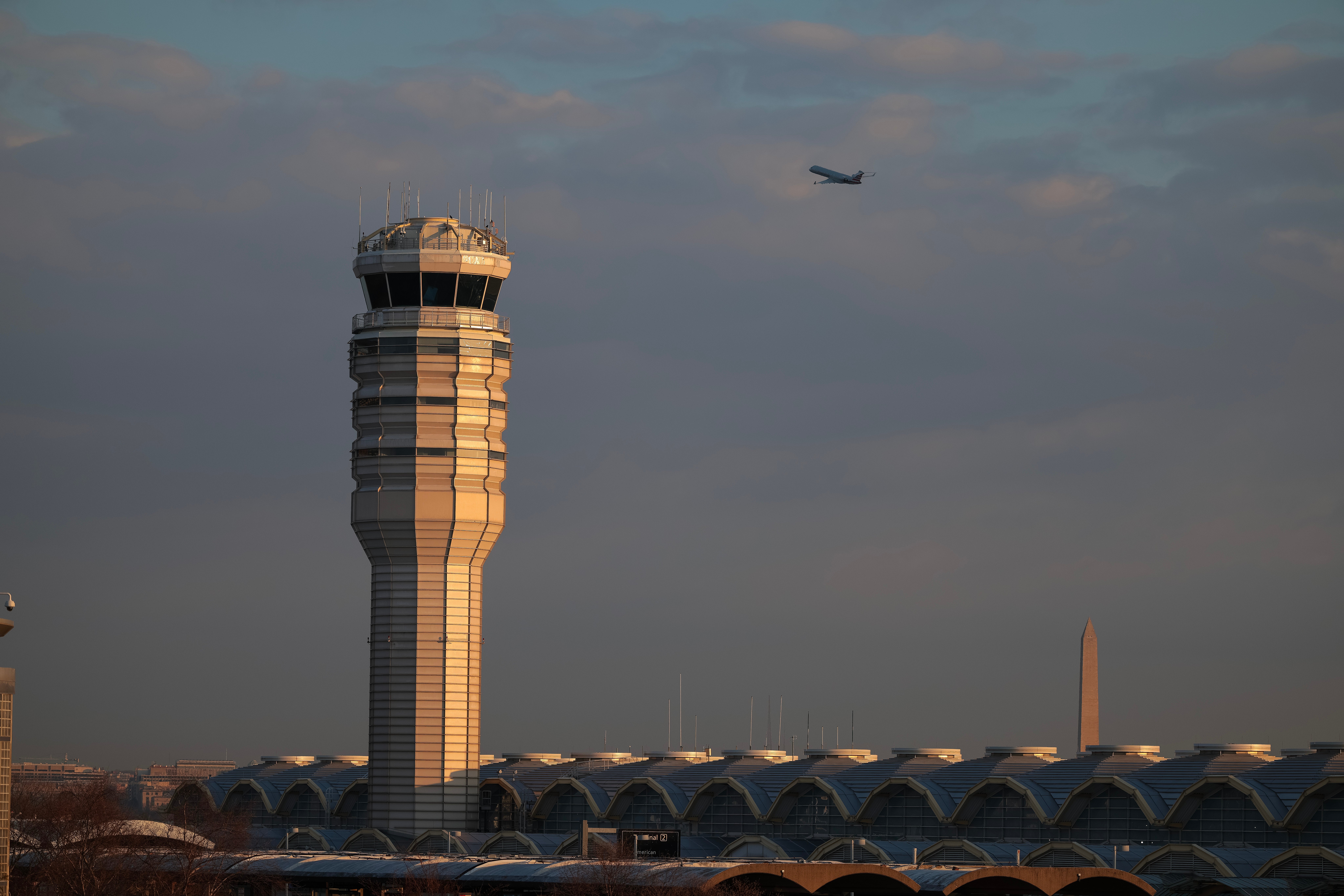 Helicopter operations near the Ronald Reagan Washington National Airport were paused after two commercial planes had to abort landings last week.