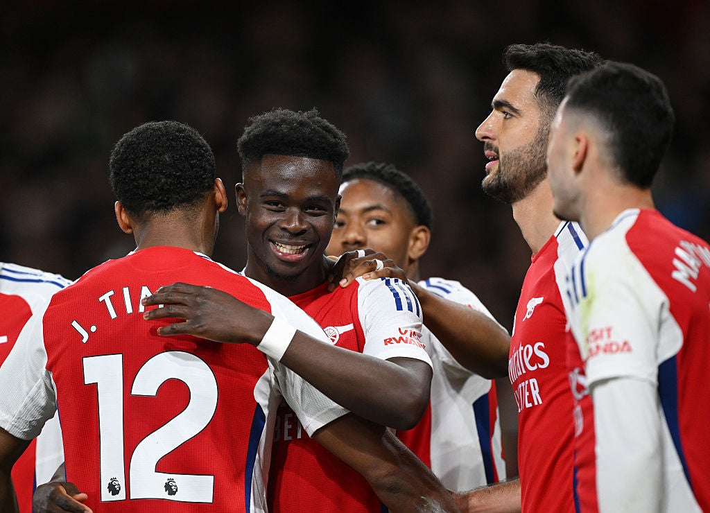 Arsenal vs Fulham LIVE: Reaction as Saka scores the winner on his return for the Gunners