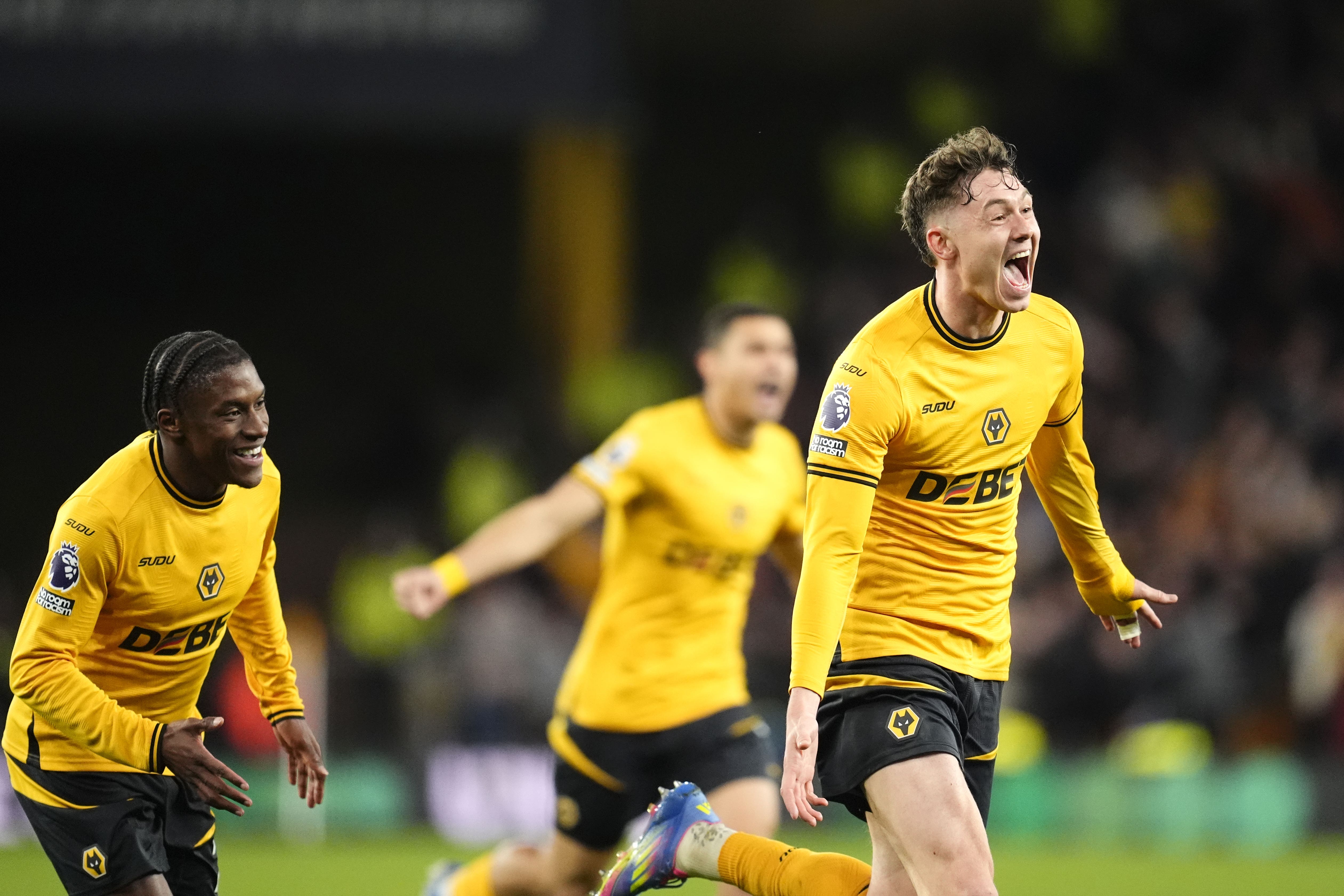 Jorgen Strand Larsen scored his 10th goal of the campaign