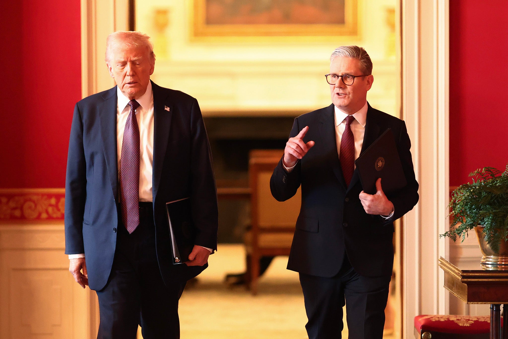 Trump signed off on Chagos when he met Starmer in the White House