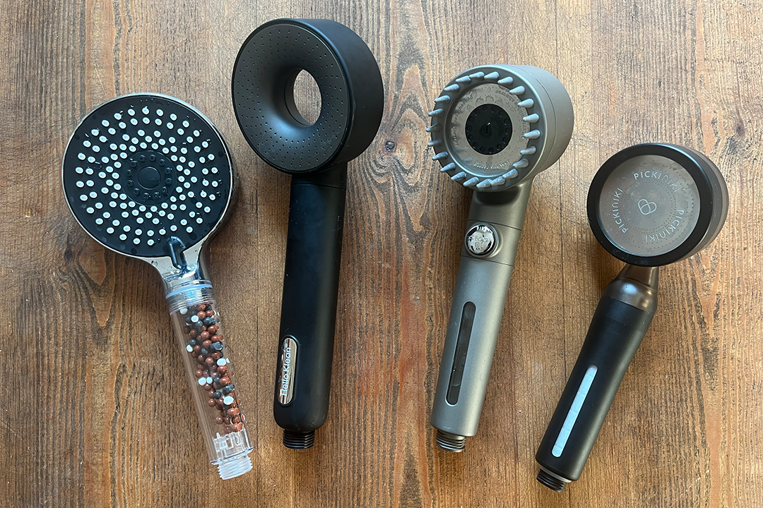 I used each showerhead in this review in my own home