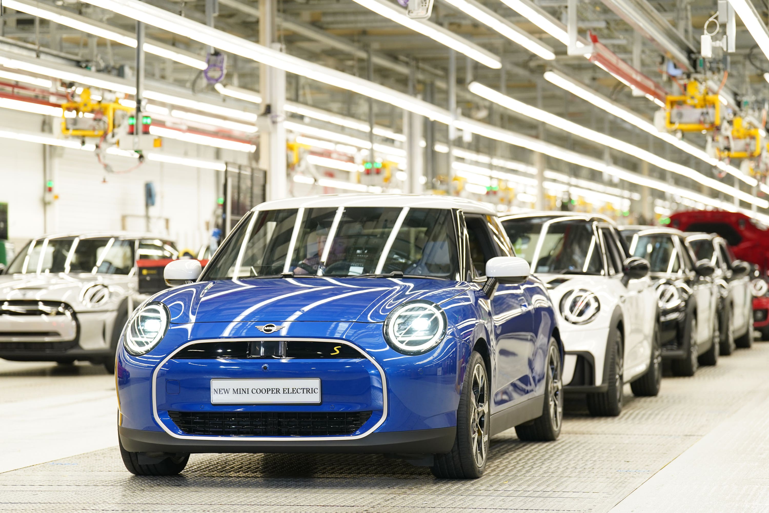 More than 25,000 UK car manufacturing jobs could be at risk from US tariffs (Joe Giddens/PA)