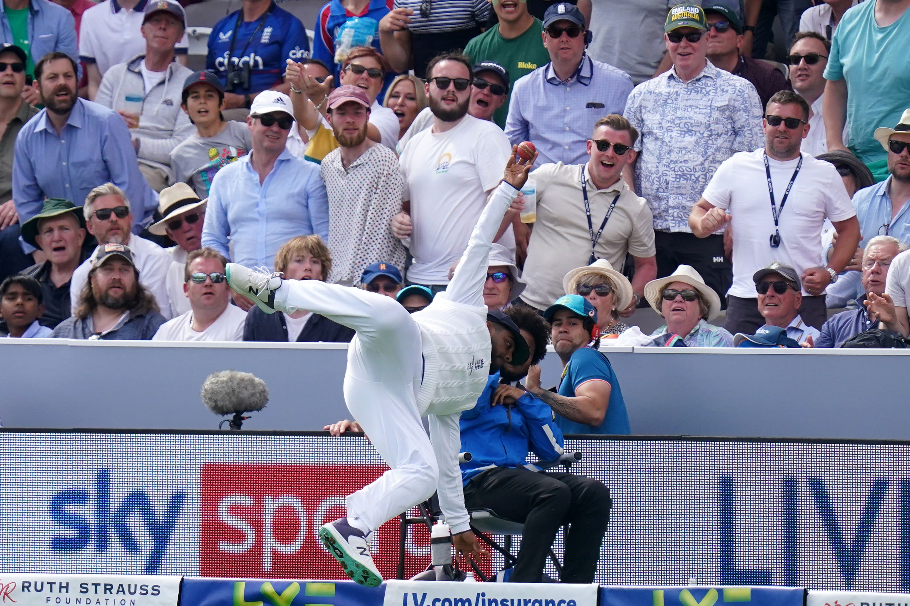 Rehan Ahmed is hoping for more spectacular moments this summer (Adam Davy/PA)