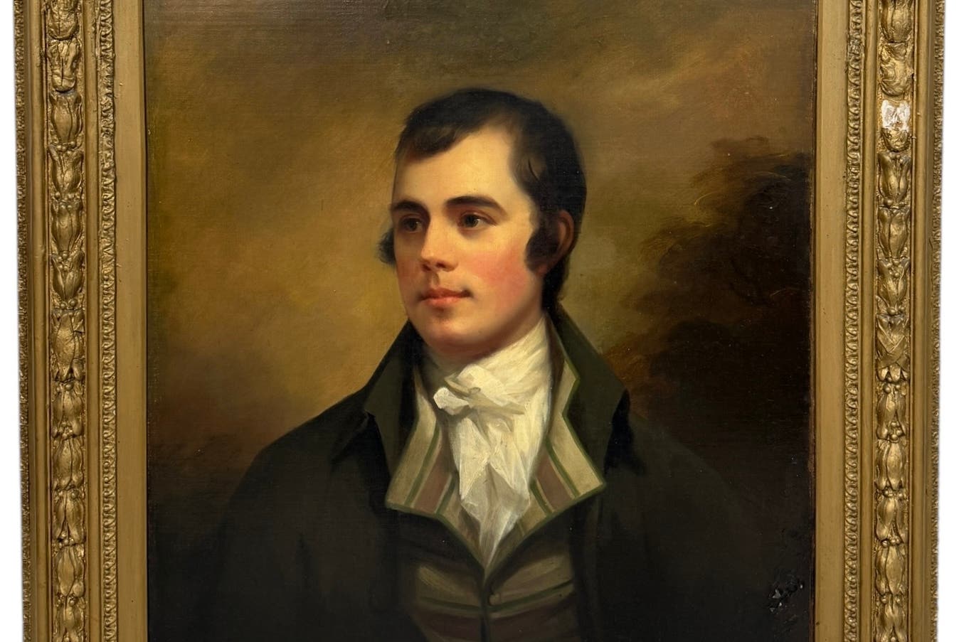 Robert Burns is said to have been reluctant to sit for portraits (Wimbledon Auctions/PA)