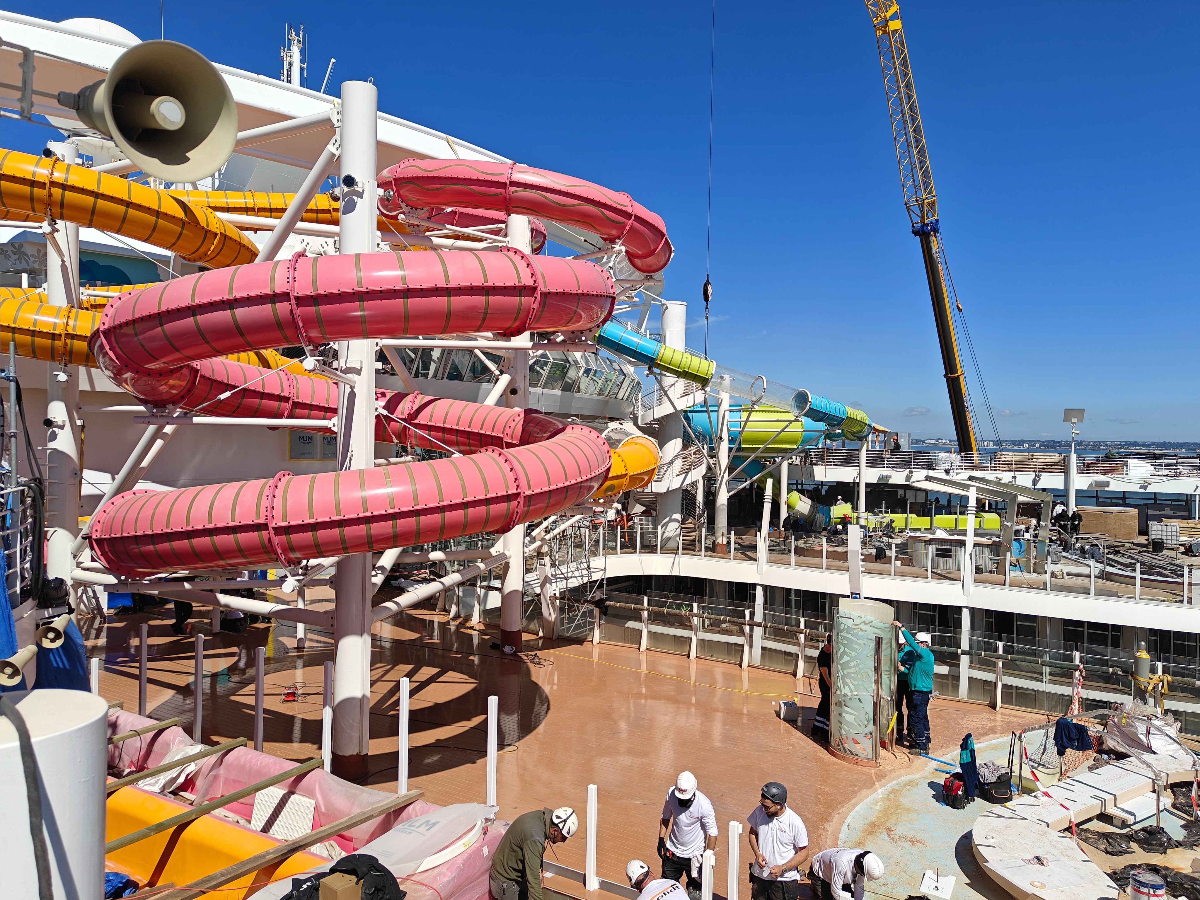 Allure of the Seas will have waterslides for the first time