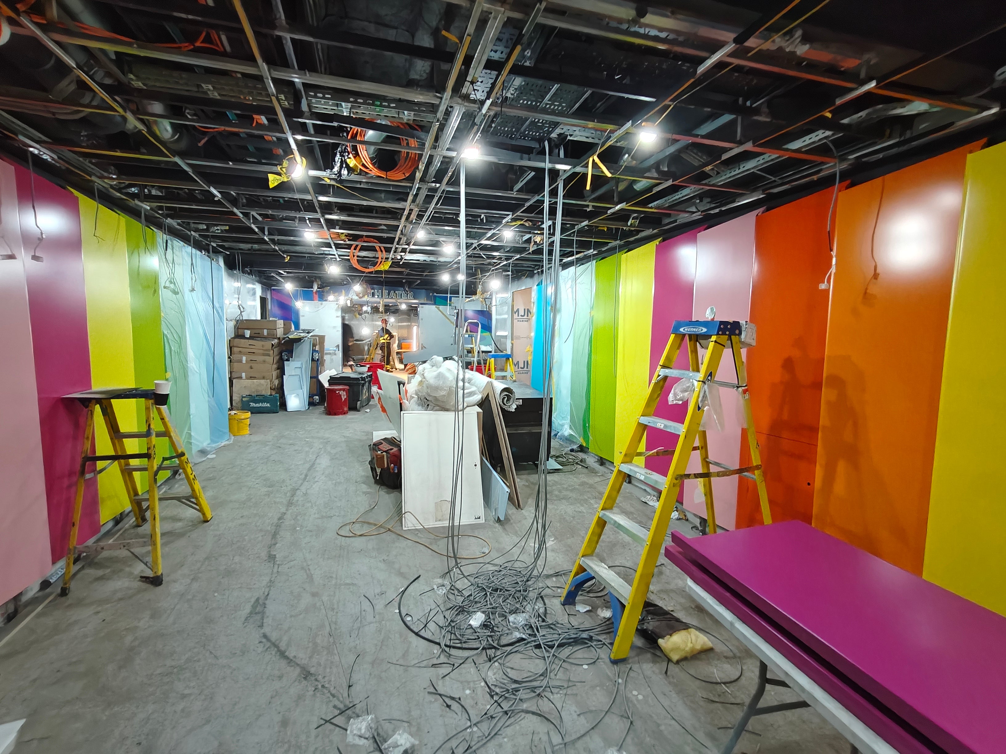 Brighter and more spacious areas for the kids are being built