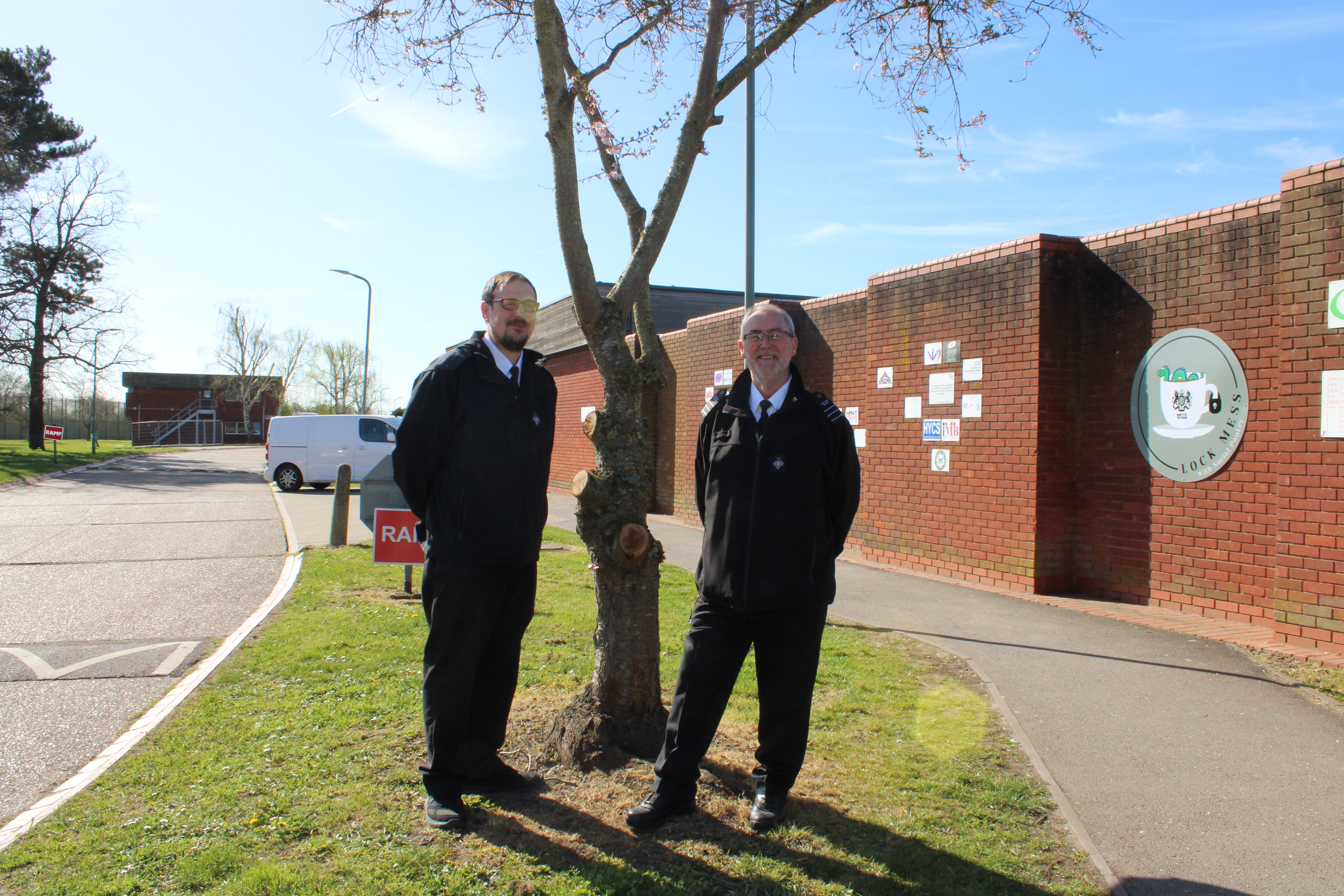 Steve with his son Gareth