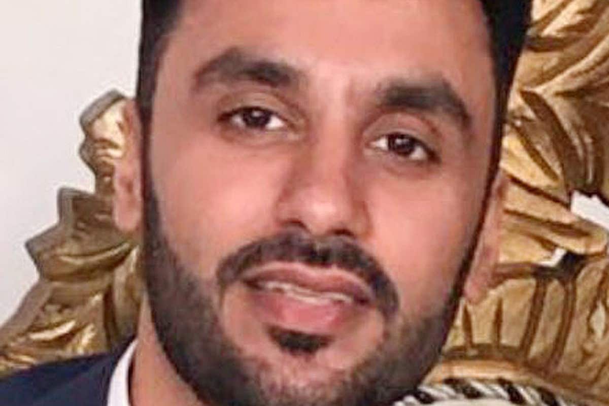 Jagtar Singh Johal, from Dumbarton, near Glasgow, was in Punjab for his wedding in 2017 when his family said he was arrested and bundled into an unmarked car (Family Handout/PA)