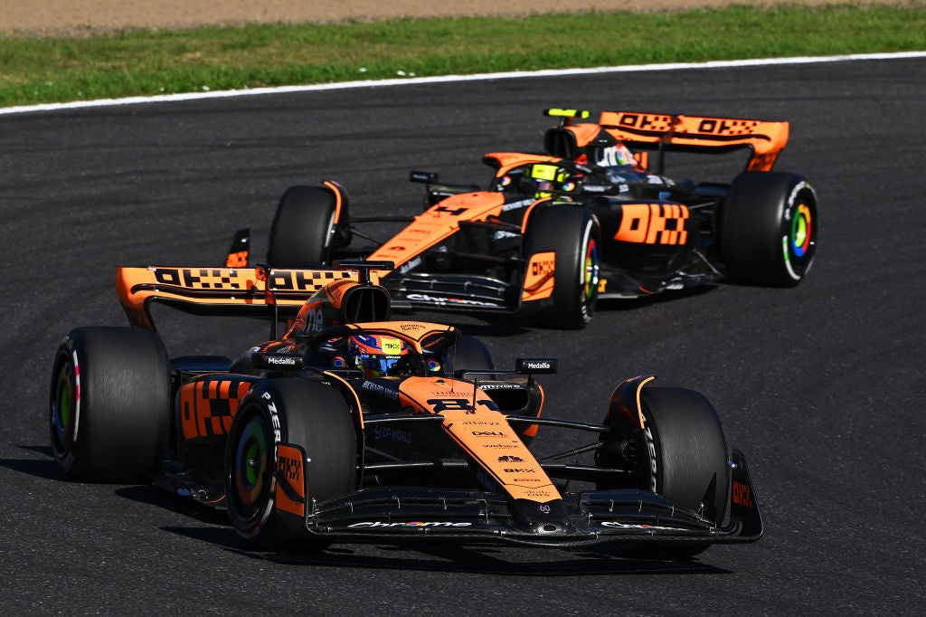 Norris and Piastri are early favourites to win the Japanese GP