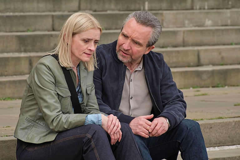 Anne-Marie Duff and Eddie Marsan in ‘Reunion’