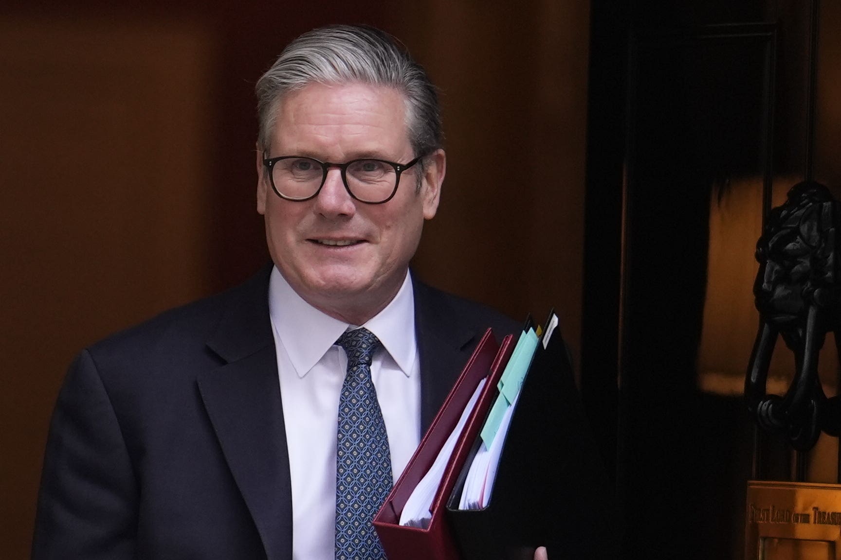 Prime Minister Sir Keir Starmer claimed that the Conservatives were using a ‘fantasy figure’ (Jordan Pettitt/PA)