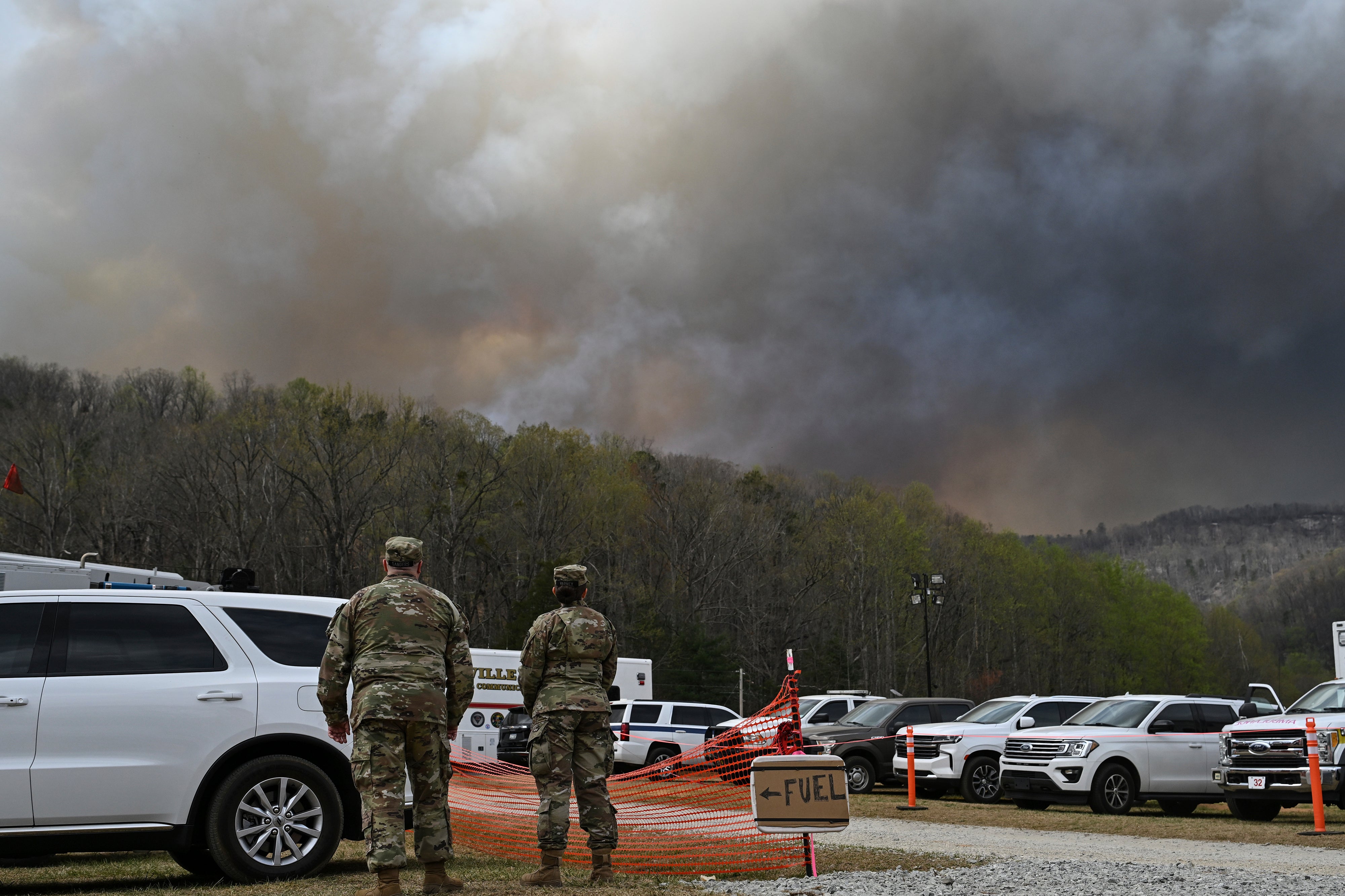 The Table Rock fire is now 30 percent contained. Firefighters and members of the National Guard have made progress amid rainier weather