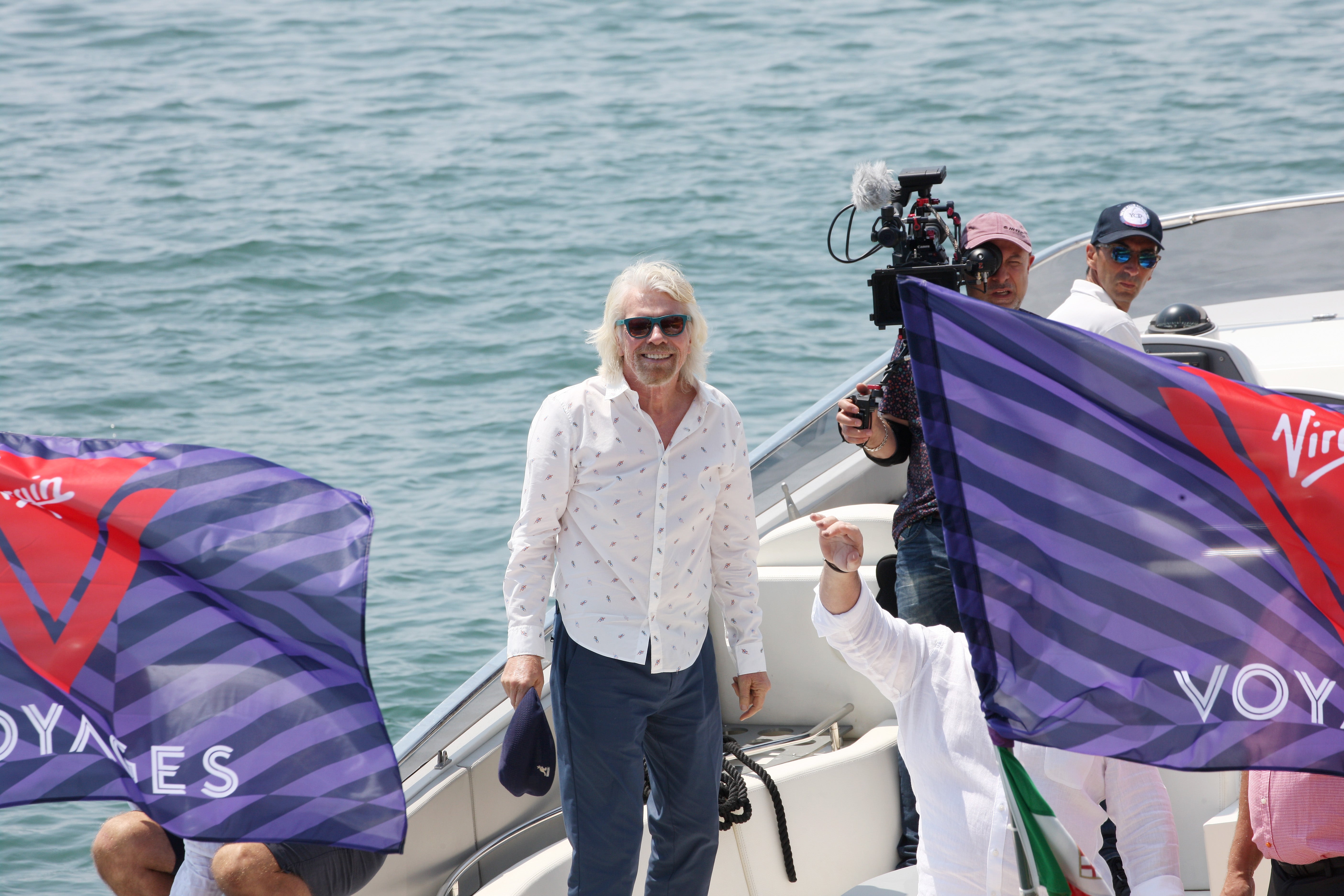The adults-only Resilient Lady is part of the Virgin Voyages fleet, one of the various companies owned by Sir Richard Branson