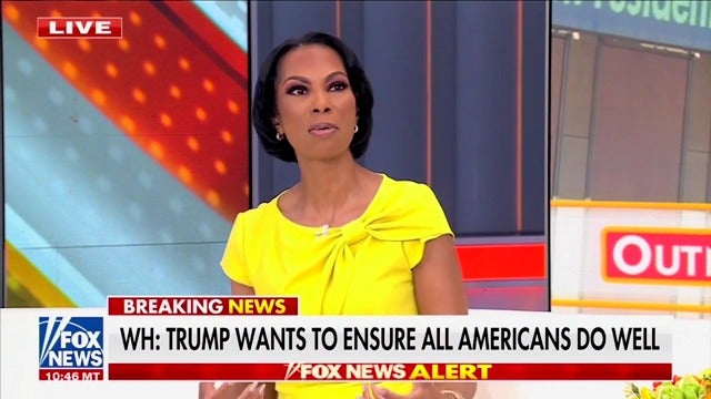 Fox News anchor Harris Faulkner has come under fire for telling "401(k) people" to deal with the "bumpy period" of Trump's tariffs by treating it like a "war effort."