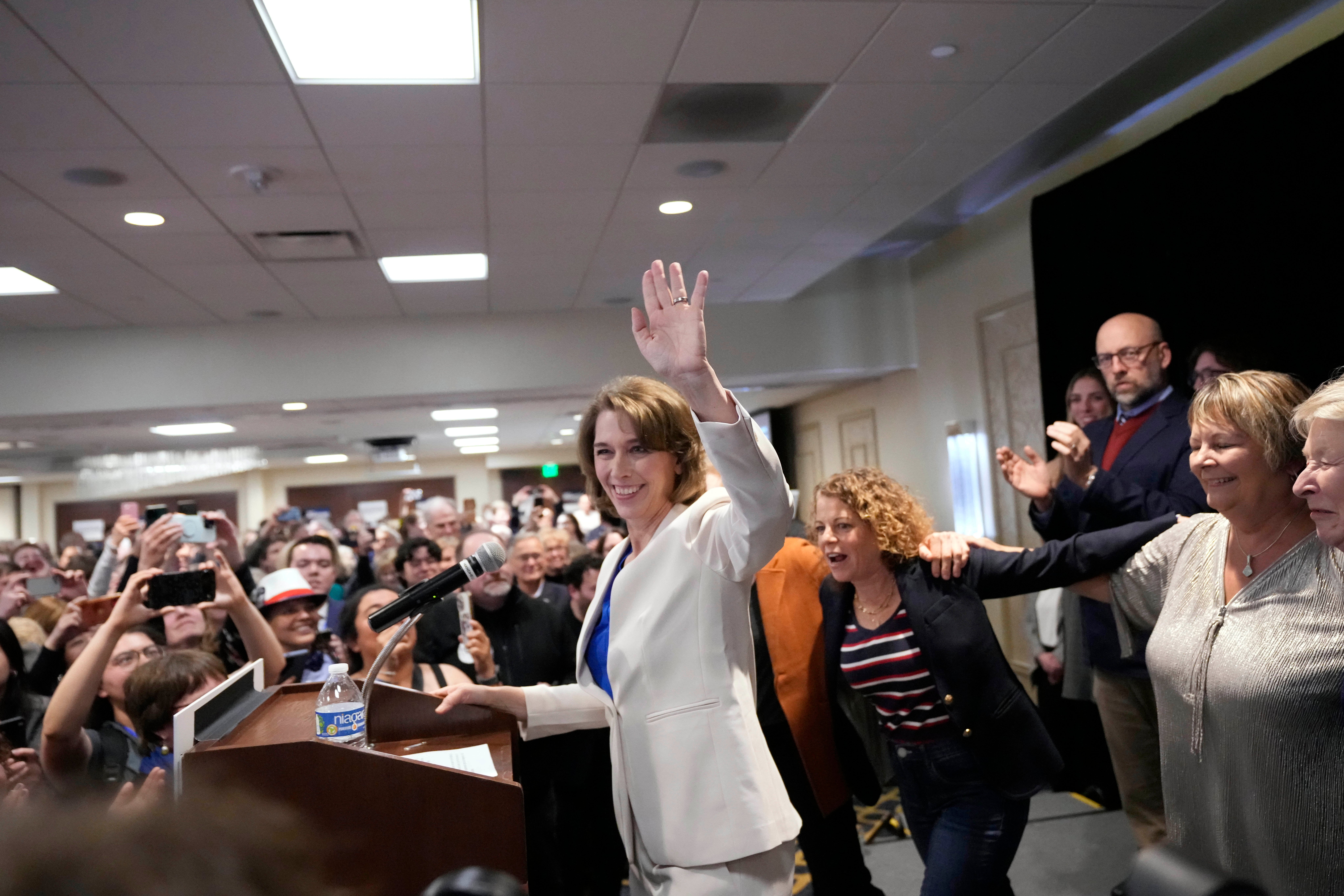 Susan Crawford, the liberal candidate, won easily on Tuesday night in her race against Brad Schimel.