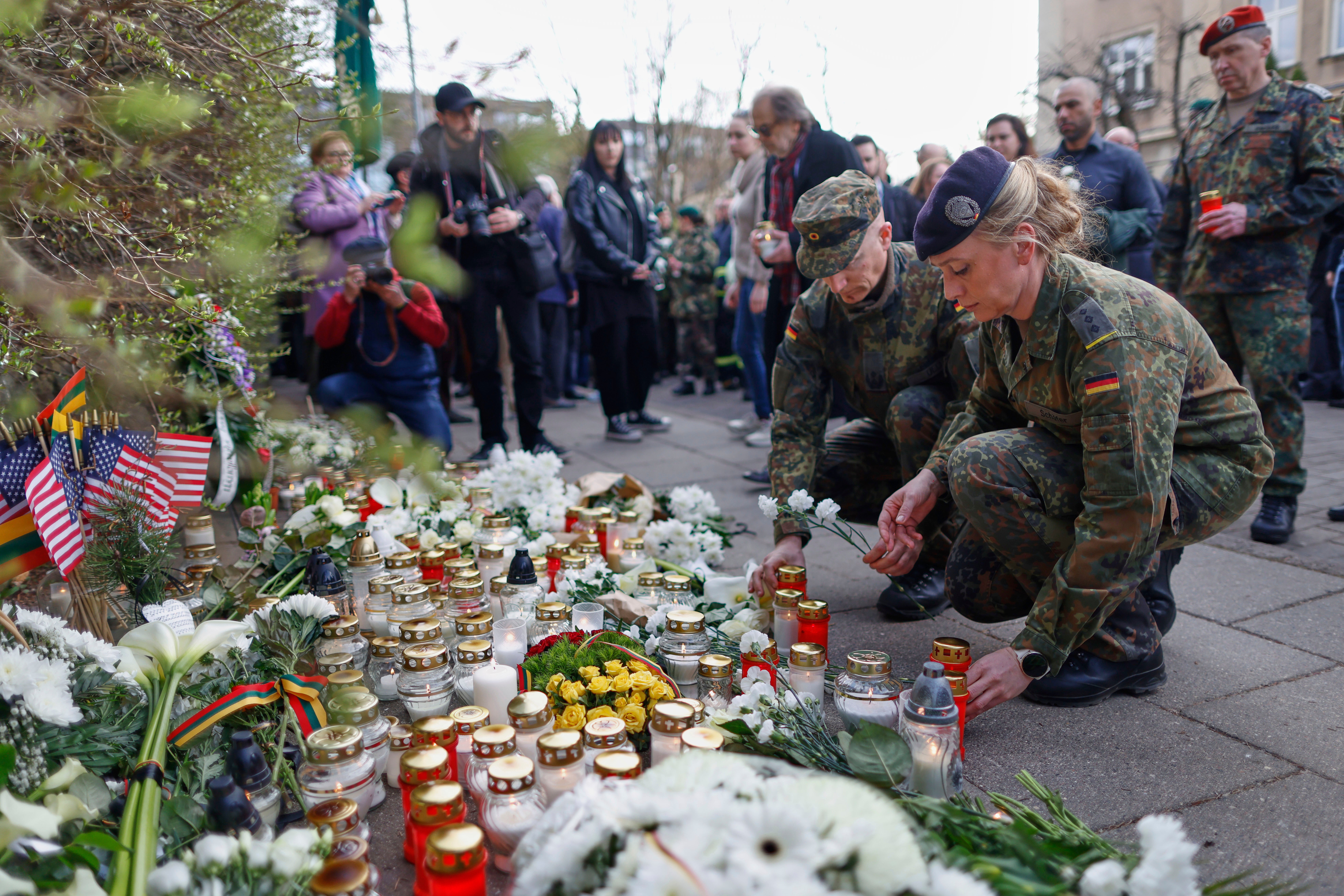 Lithuania US Soldiers