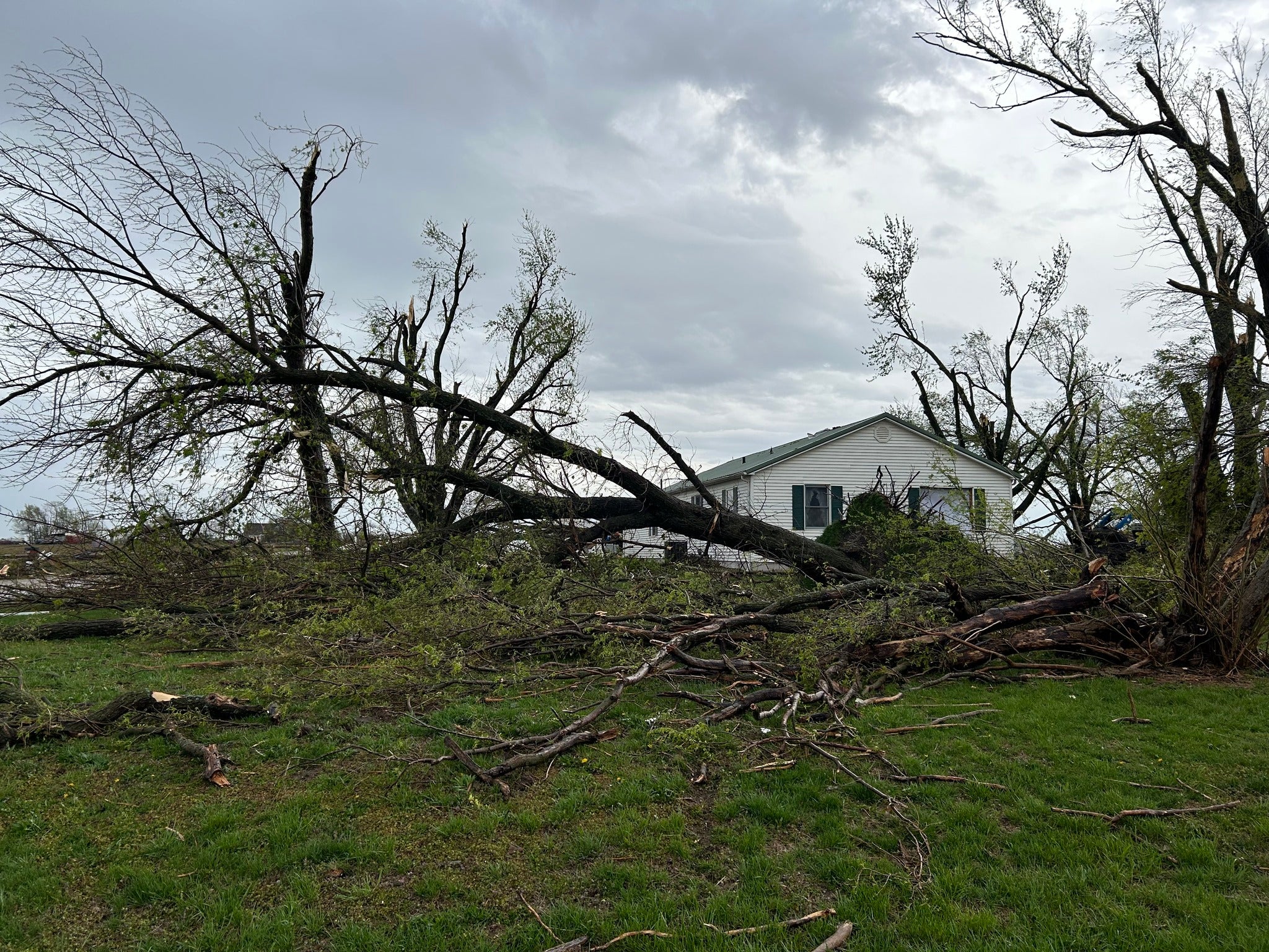 The storm system is forecast to become ‘nearly stationary’ on Thursday. More severe weather is expected throughout the weekend