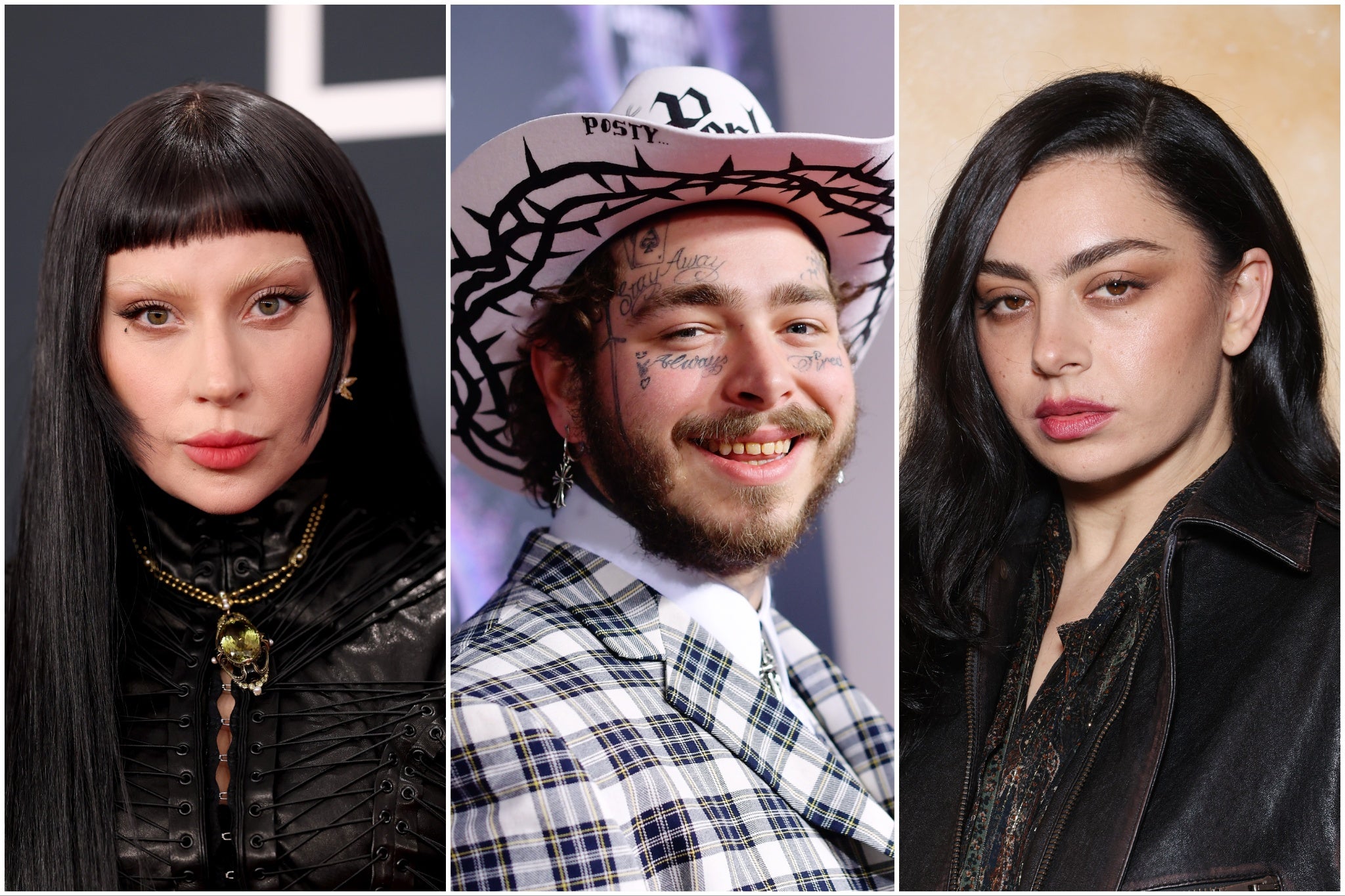 Lady Gaga, Post Malone and Charli XCX are among Coachella 2025’s top performers