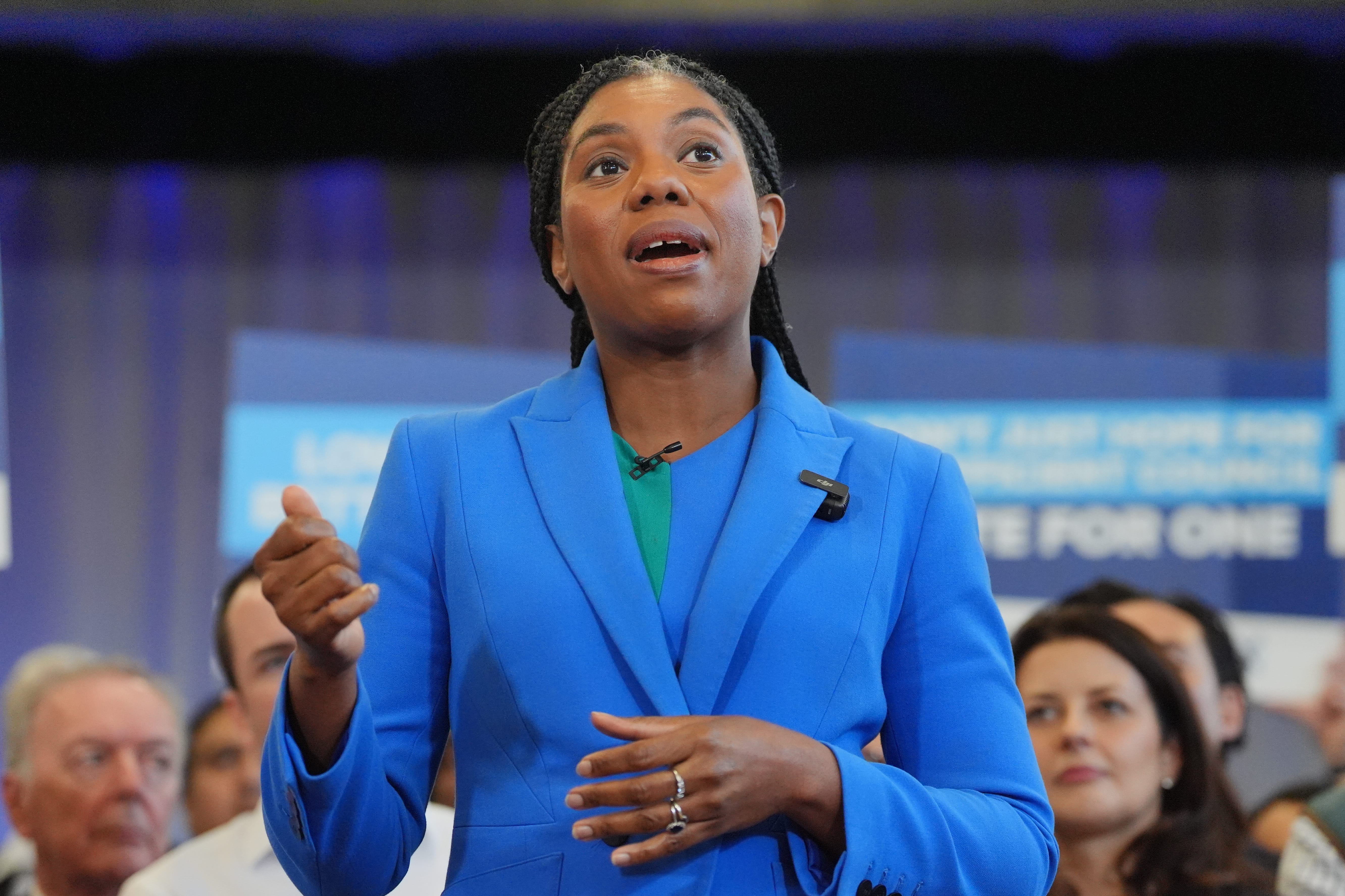 Conservative Party leader Kemi Badenoch (PA)