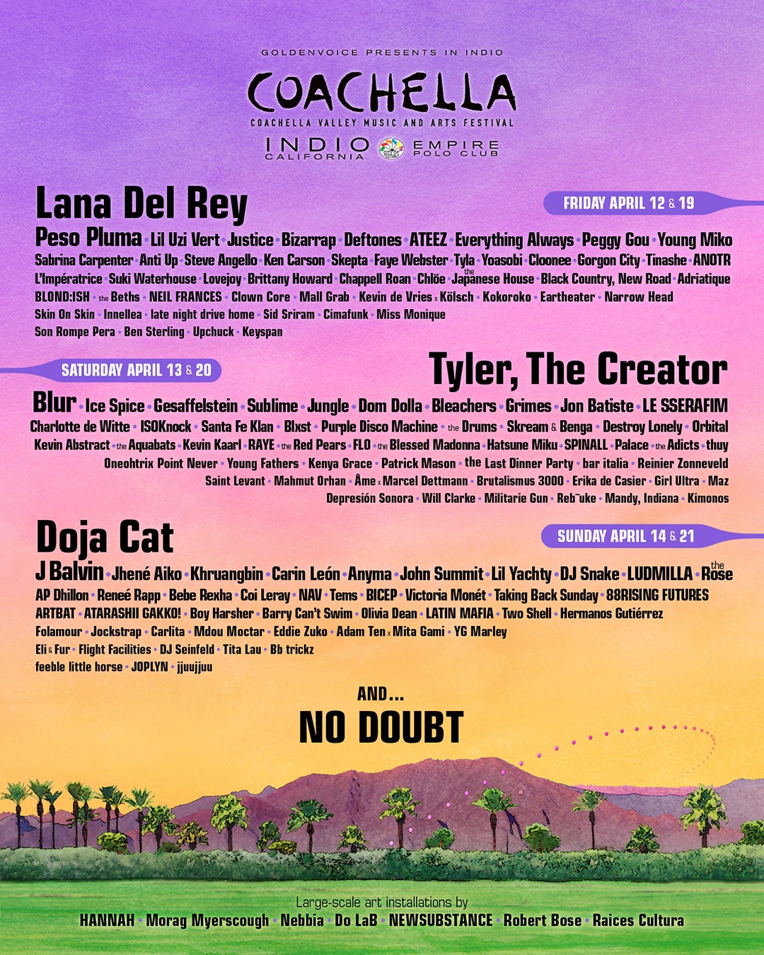 Coachella 2024 poster