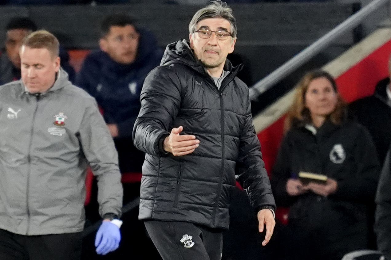 Ivan Juric’s side could be relegated this weekend (Adam Davy/PA)