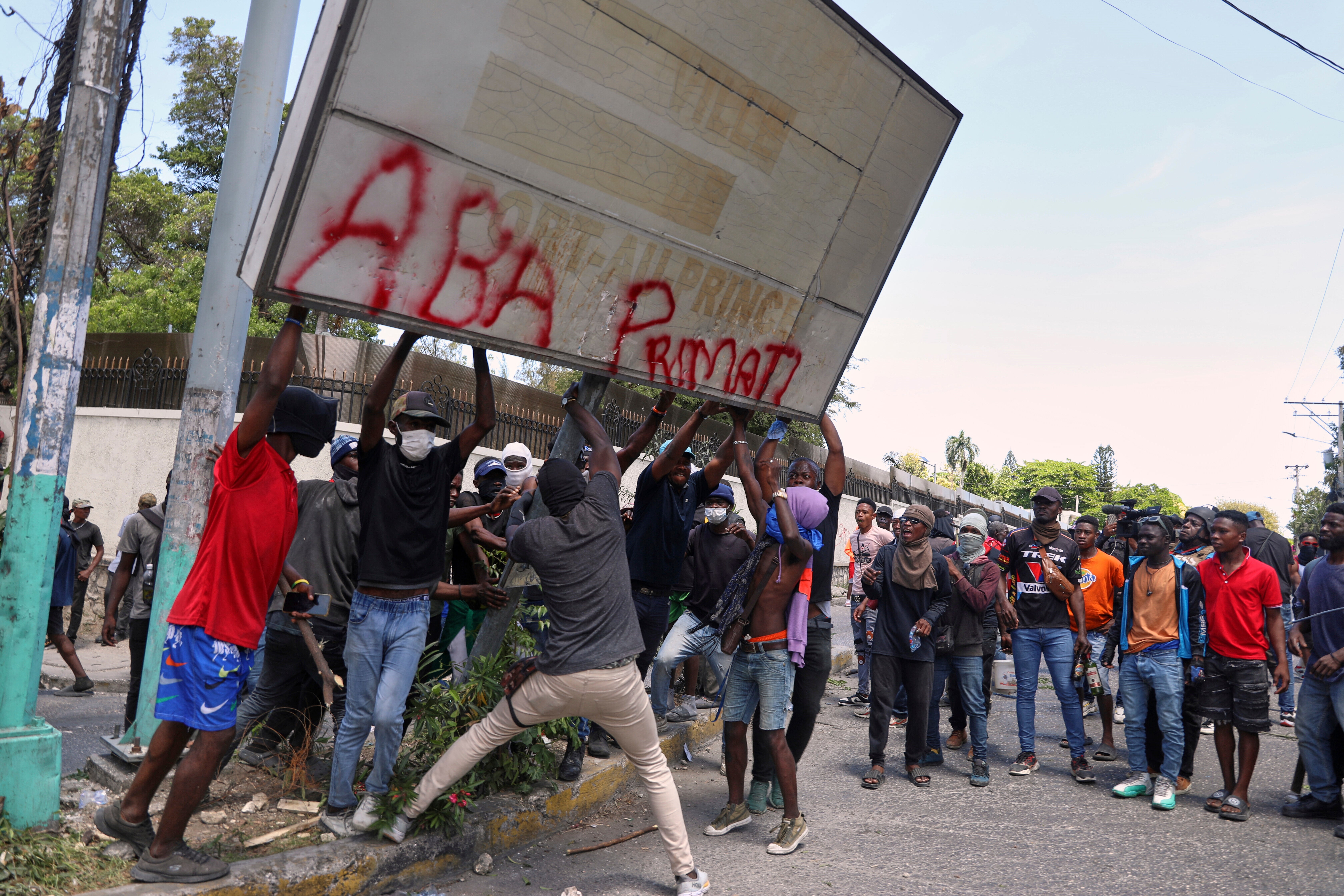 Haiti Protest