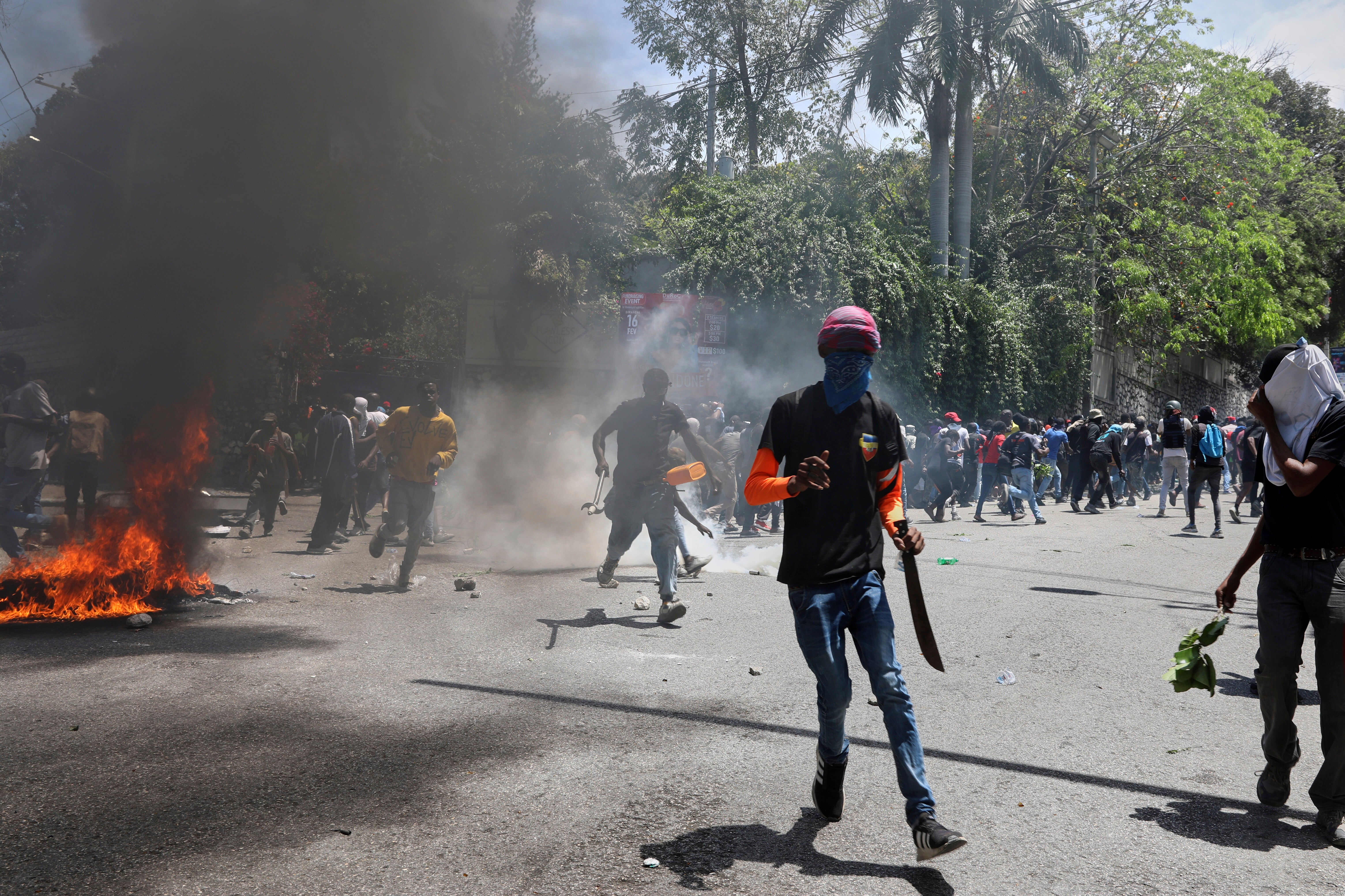 Haiti Protest