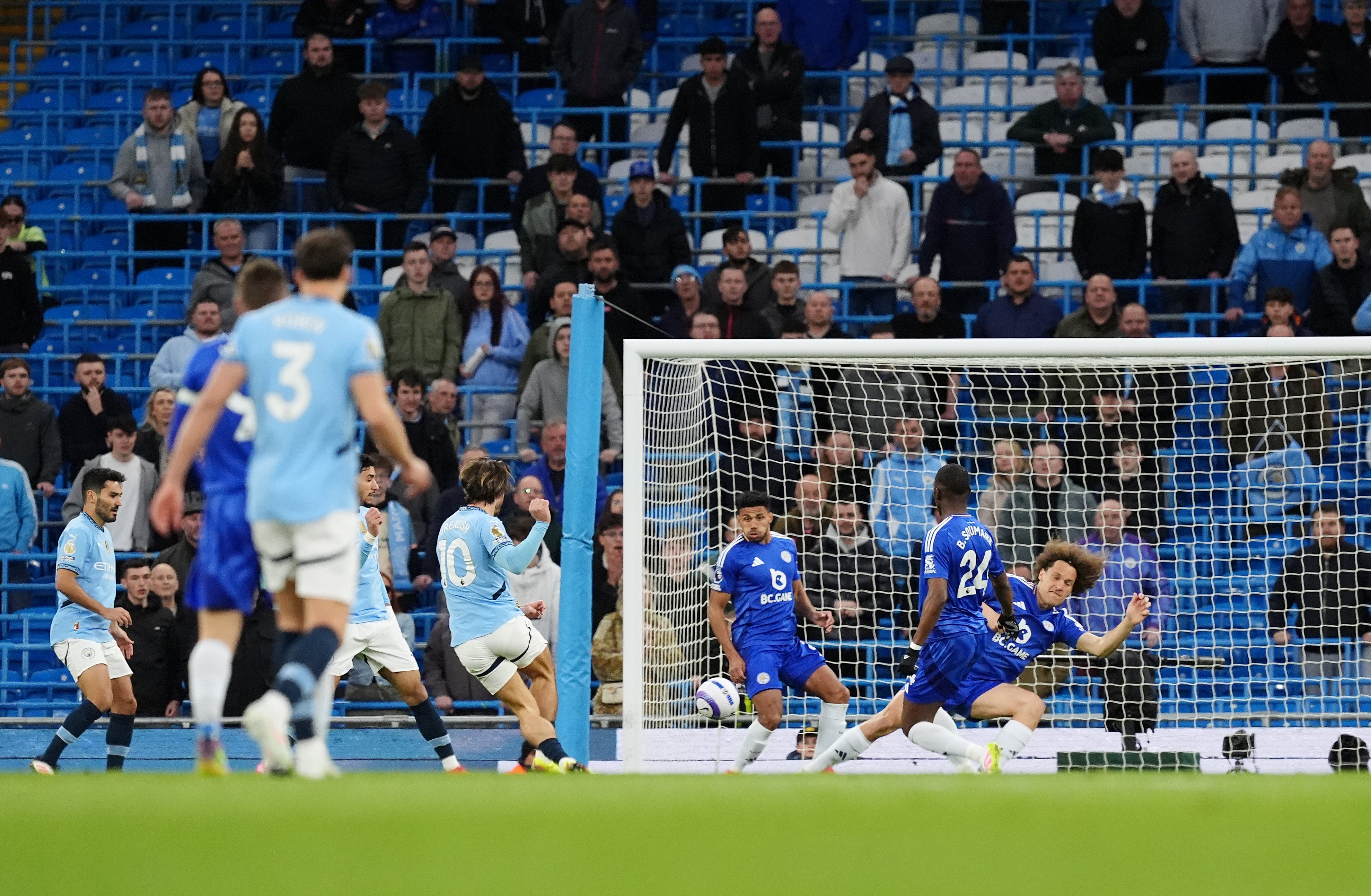 Jack Grealish fired home Manchester City’s opener