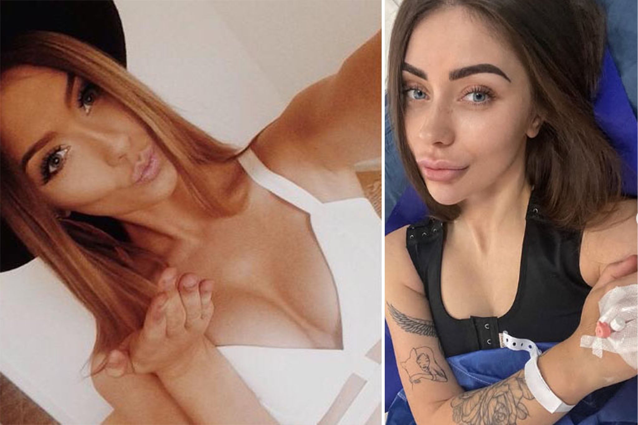 Danielle Mansutti, 30, says she was left with ‘disfigured’ breasts after undergoing three operations
