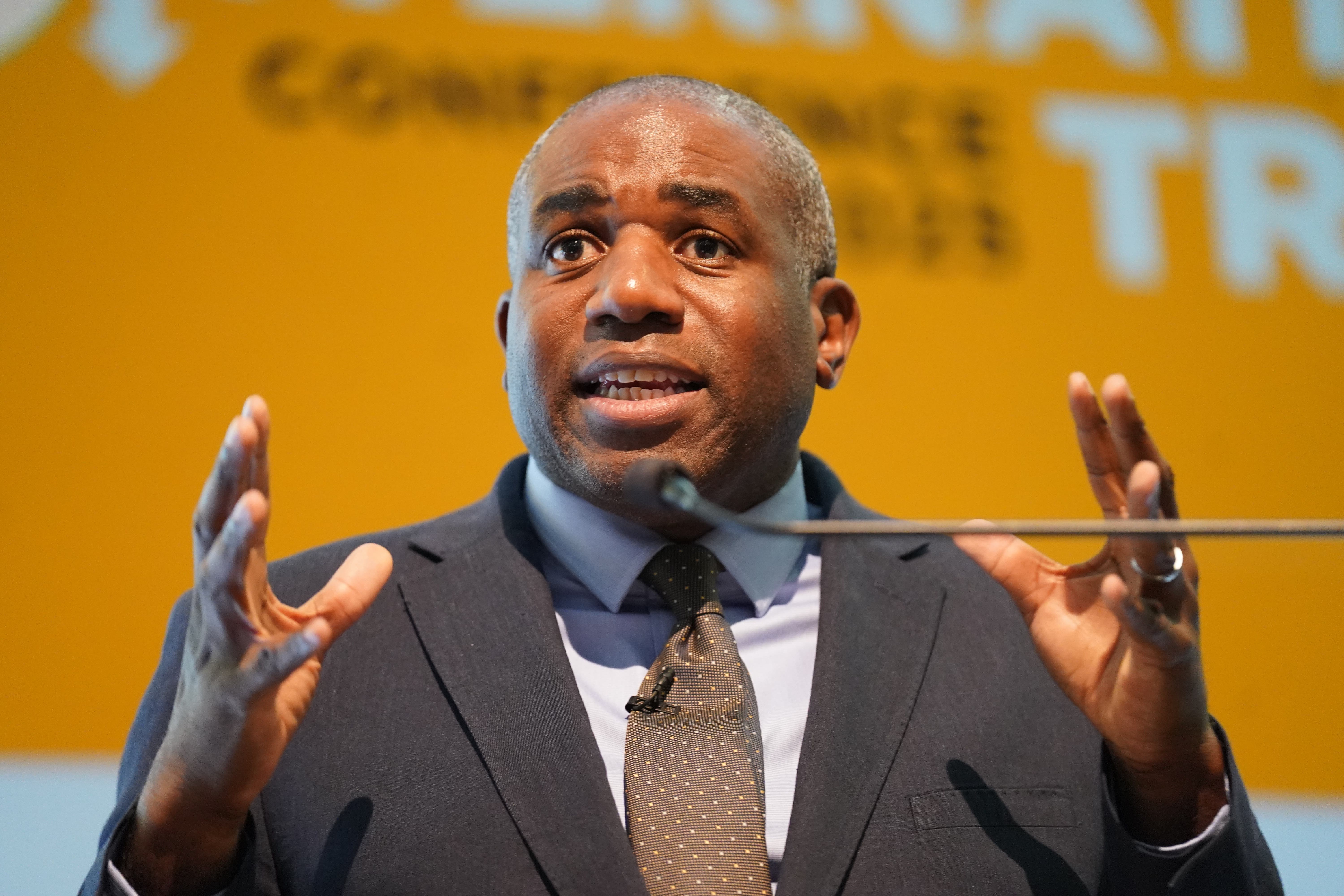 Foreign Secretary David Lammy (Stefan Rousseau/PA)