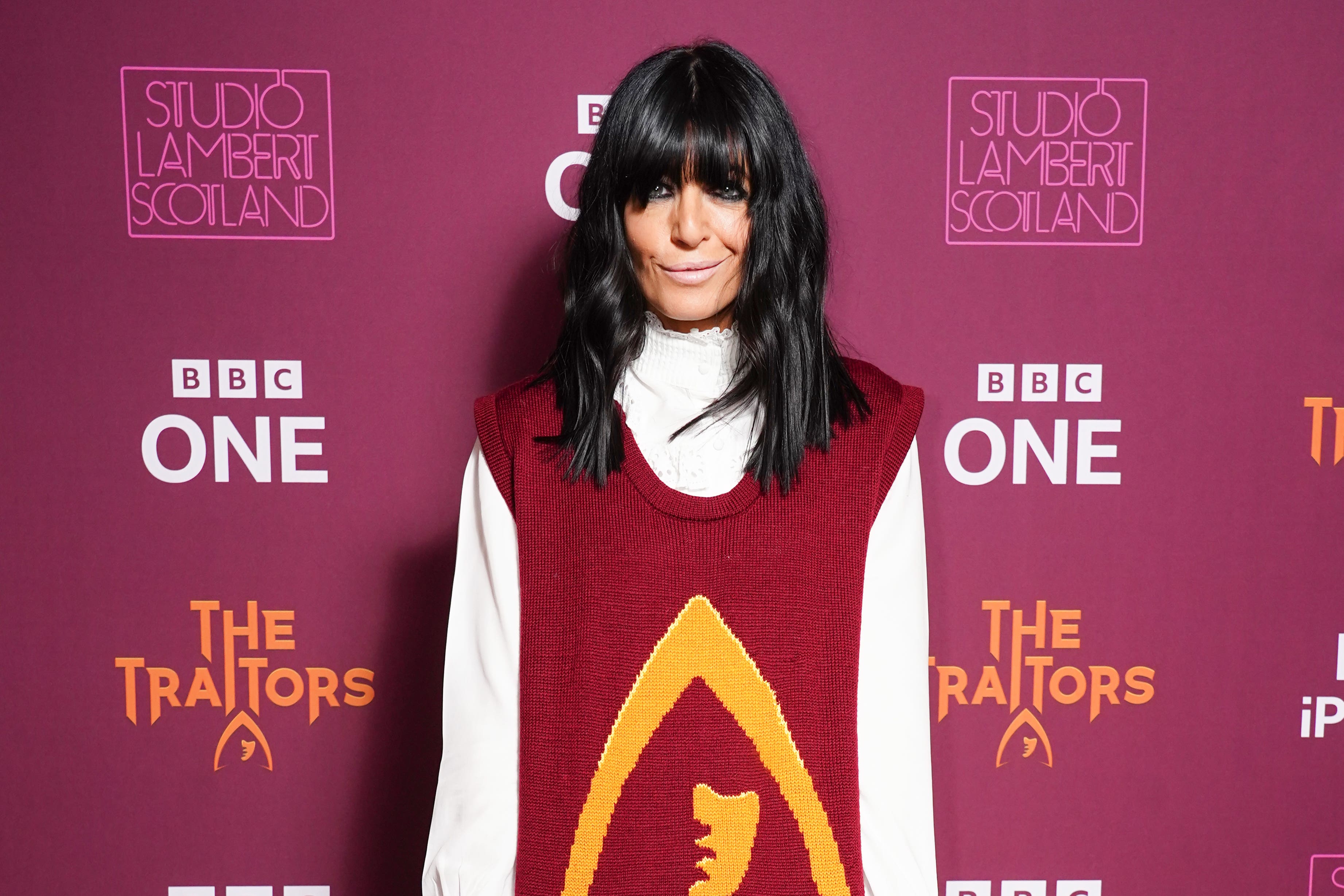 Claudia Winkleman at the launch of season three of BBC’s The Traitors