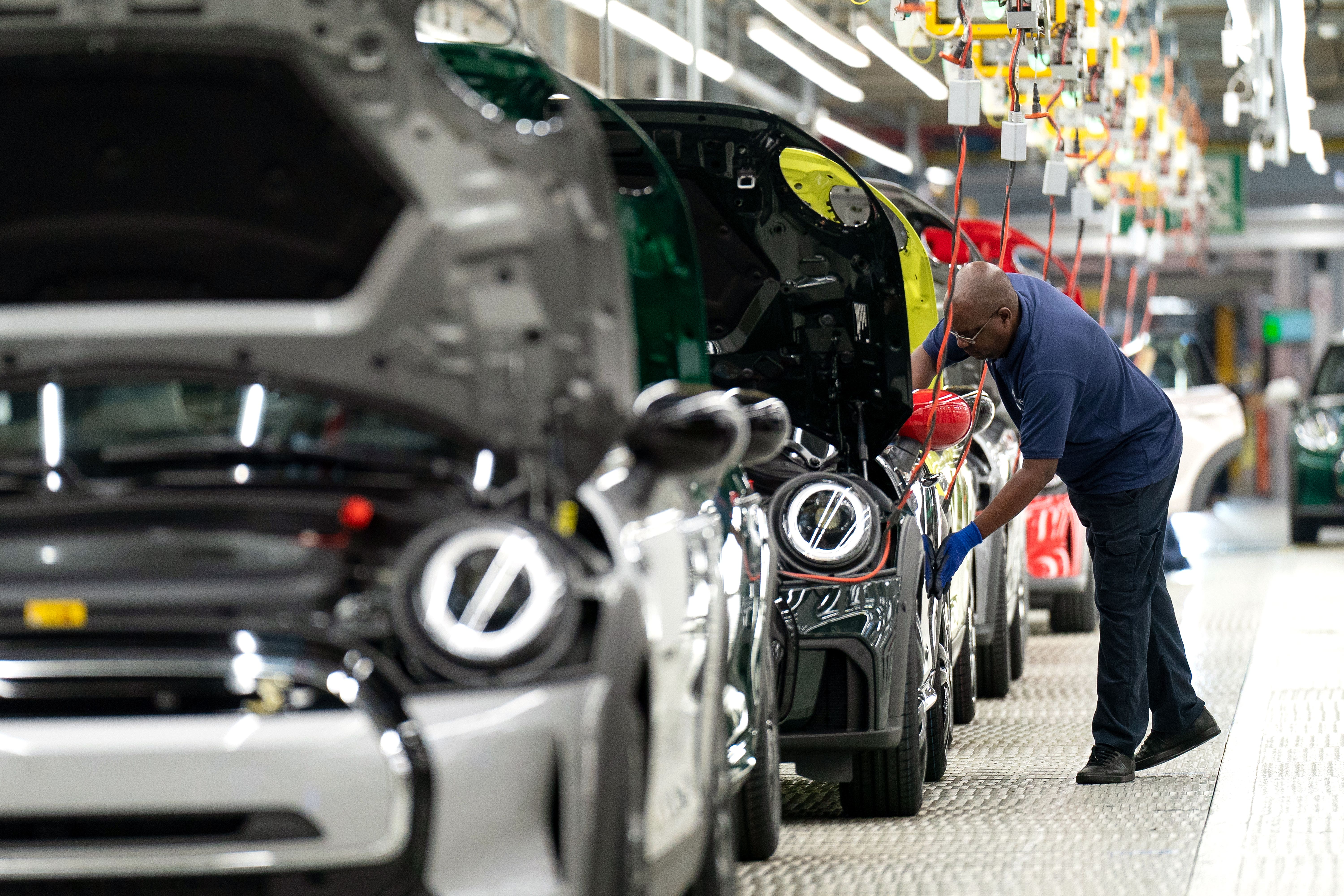The US is the second largest export market after the European Union for cars built in the UK (Joe Giddens/PA)