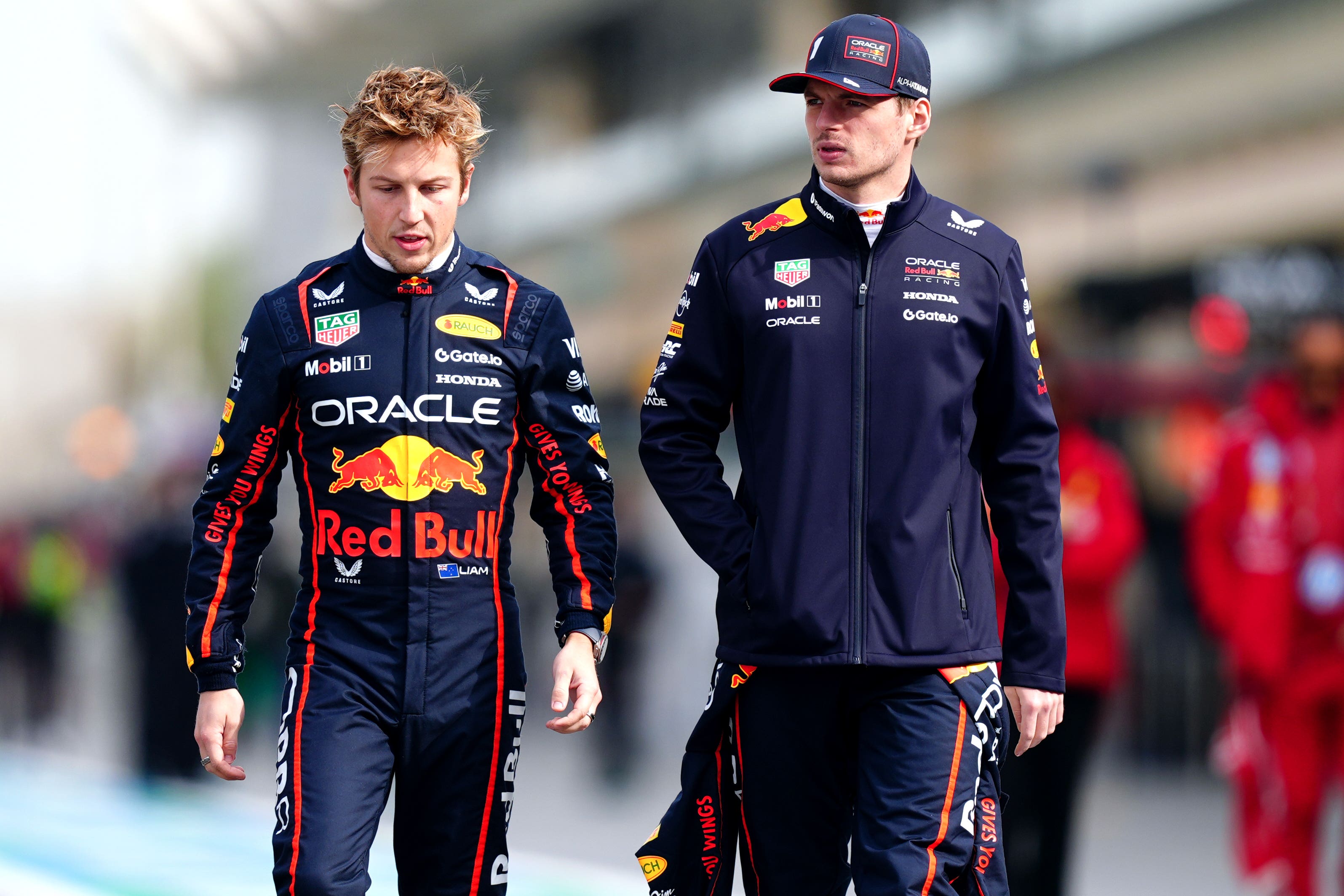 Lawson was a teammate of Max Verstappen for just two races