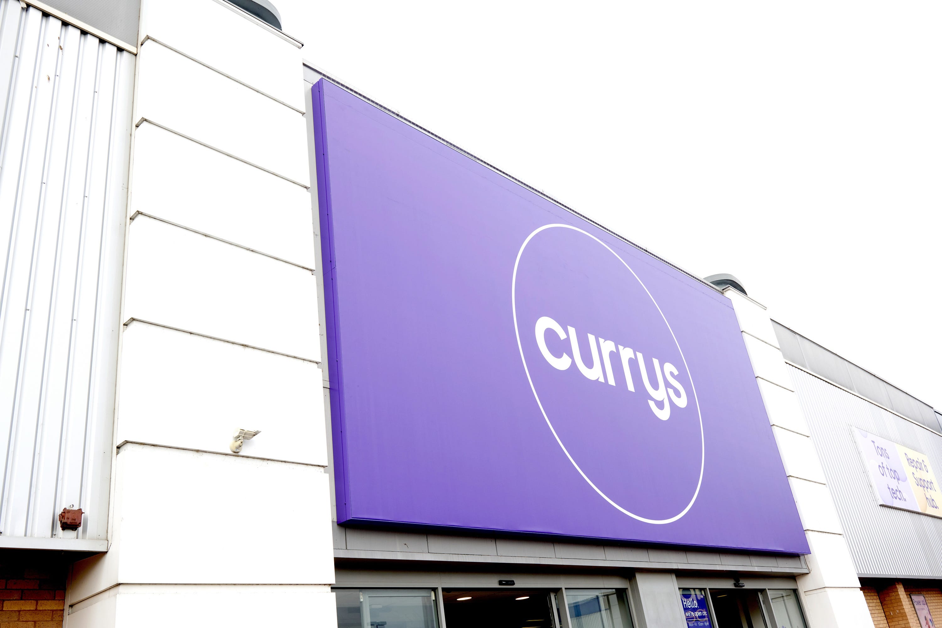 Currys upgraded its profit forecasts for the year (Currys/PA)
