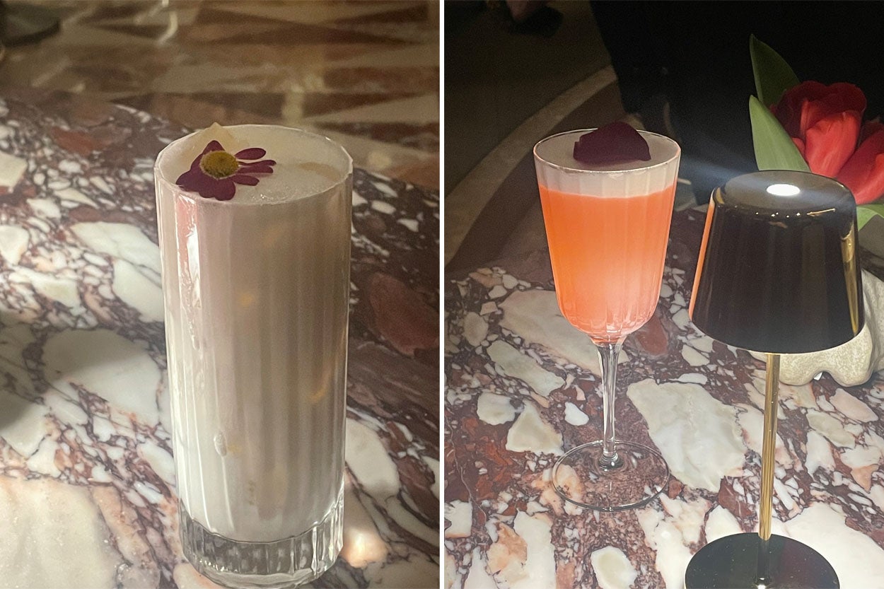 Revery’s Valentine’s cocktails were as pretty as perfume bottles – and in one case, not far off in taste