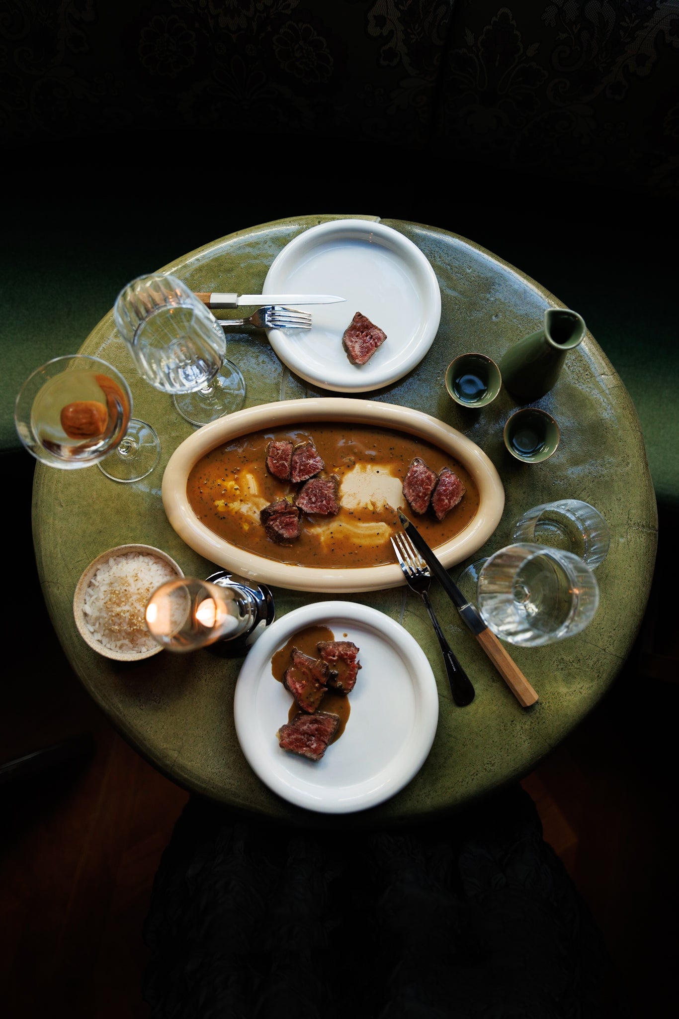 Hanabi sits in the heart of the Japanese quarter, in Hotel Hana