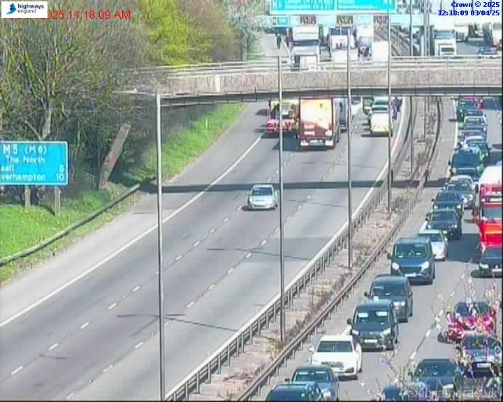 Junction three is shut Quinton to junction two at Oldbury