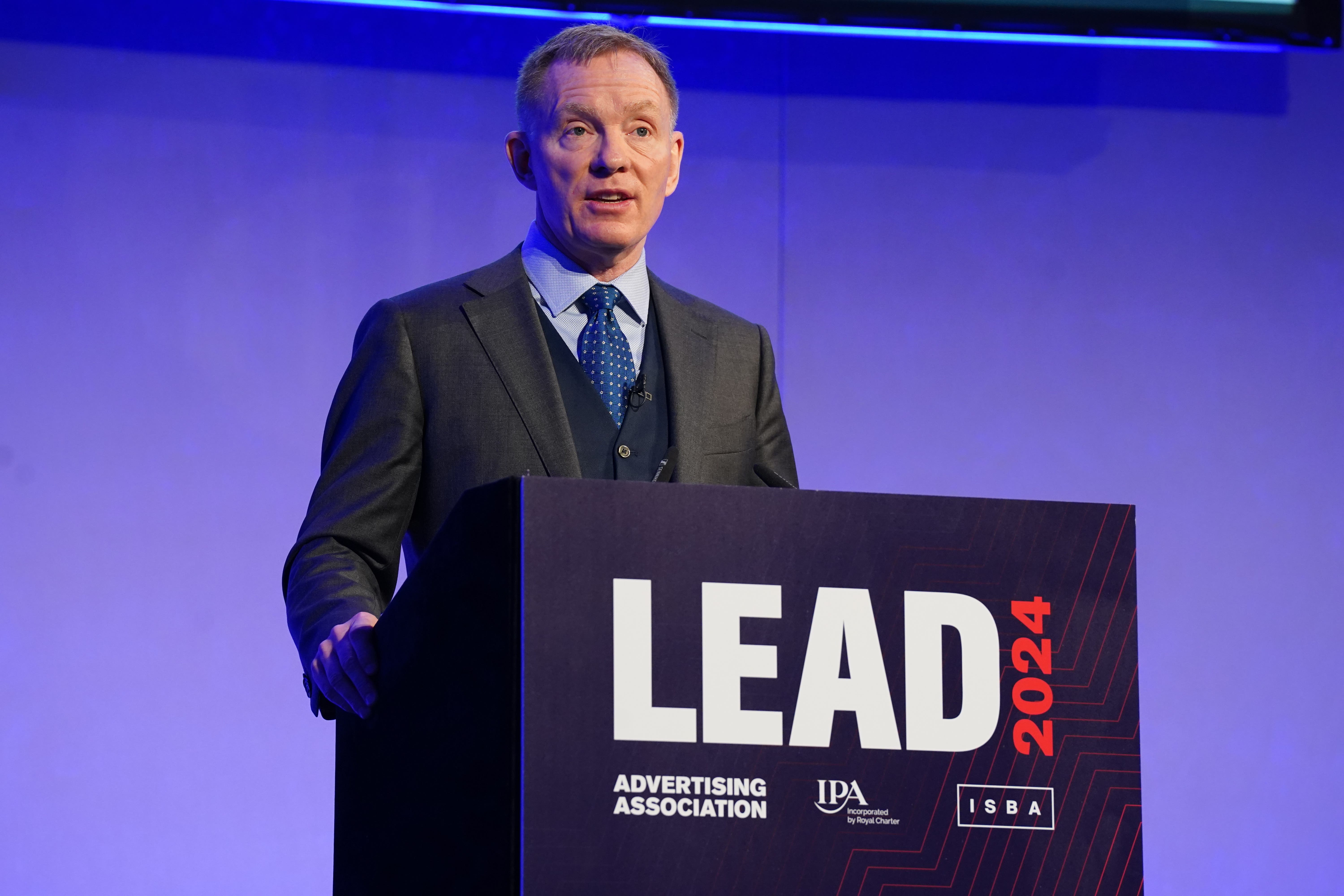 Sir Chris Bryant said the UK is a ‘content superpower’ (Lucy North/PA)