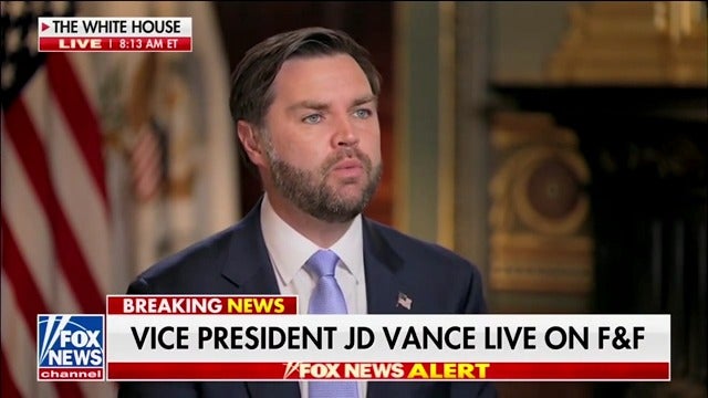 Vice President JD Vance defends President Donald Trump's "Liberation Day" tariffs during a Fox & Friends interview, saying he saw "enthusiasm" from workers over the trade policies.