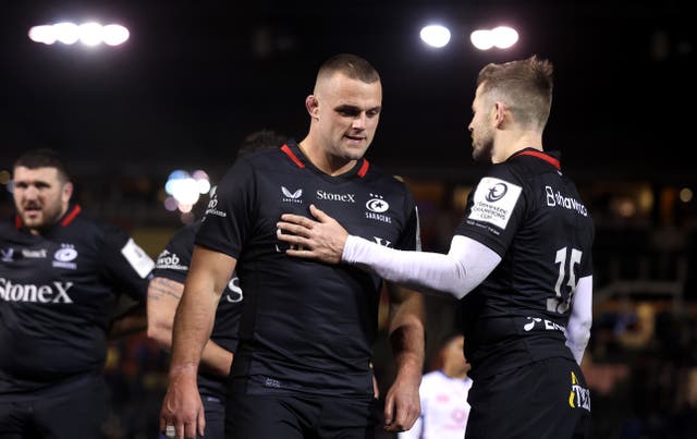 <p>Ben Earl and Elliot Daly are two of five England stars that will miss Saracens' trip to Toulon</p>